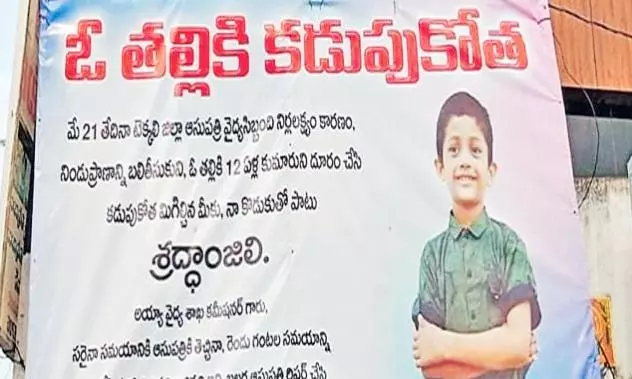 Visakhapatnam: Mourning Parents Seek Justice Through a Flexi