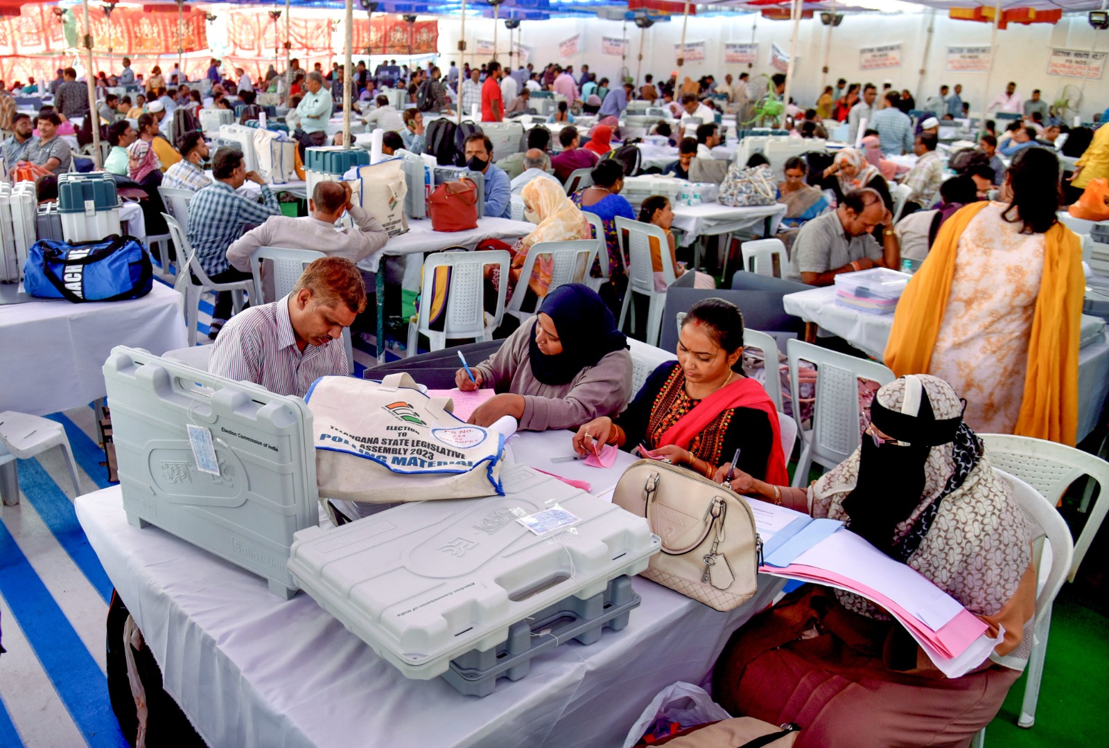 Karnataka: Counting of votes beings for bypolls to 3 Assembly seats