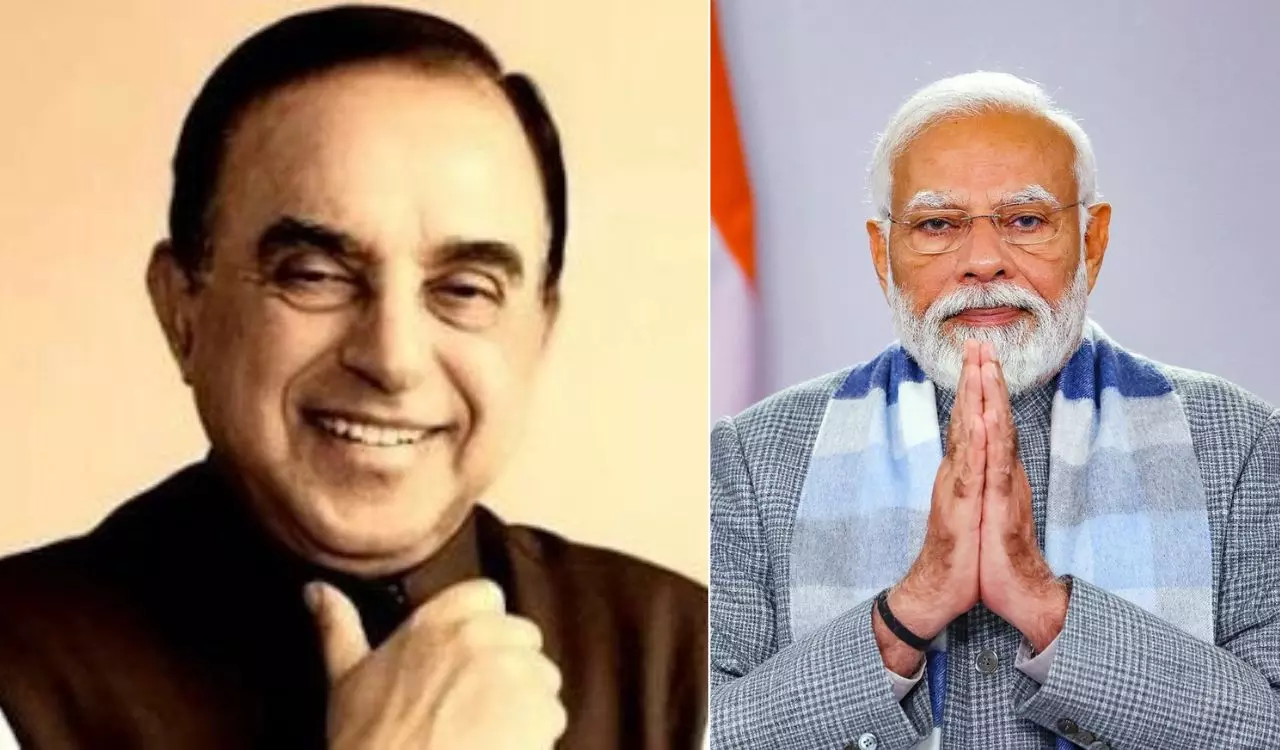 Dictatorial Mindset of Modi Put BJP in a ditch: Subramanian Swamy