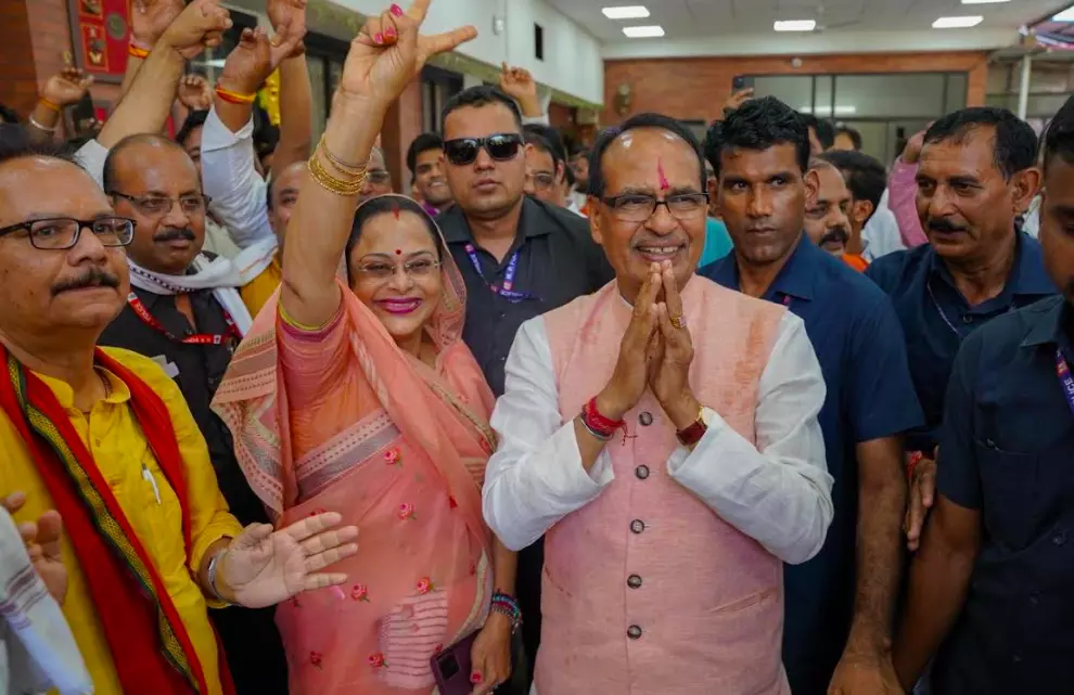 MP: 4-time CM Shivraj begins new political innings by winning Vidisha in style