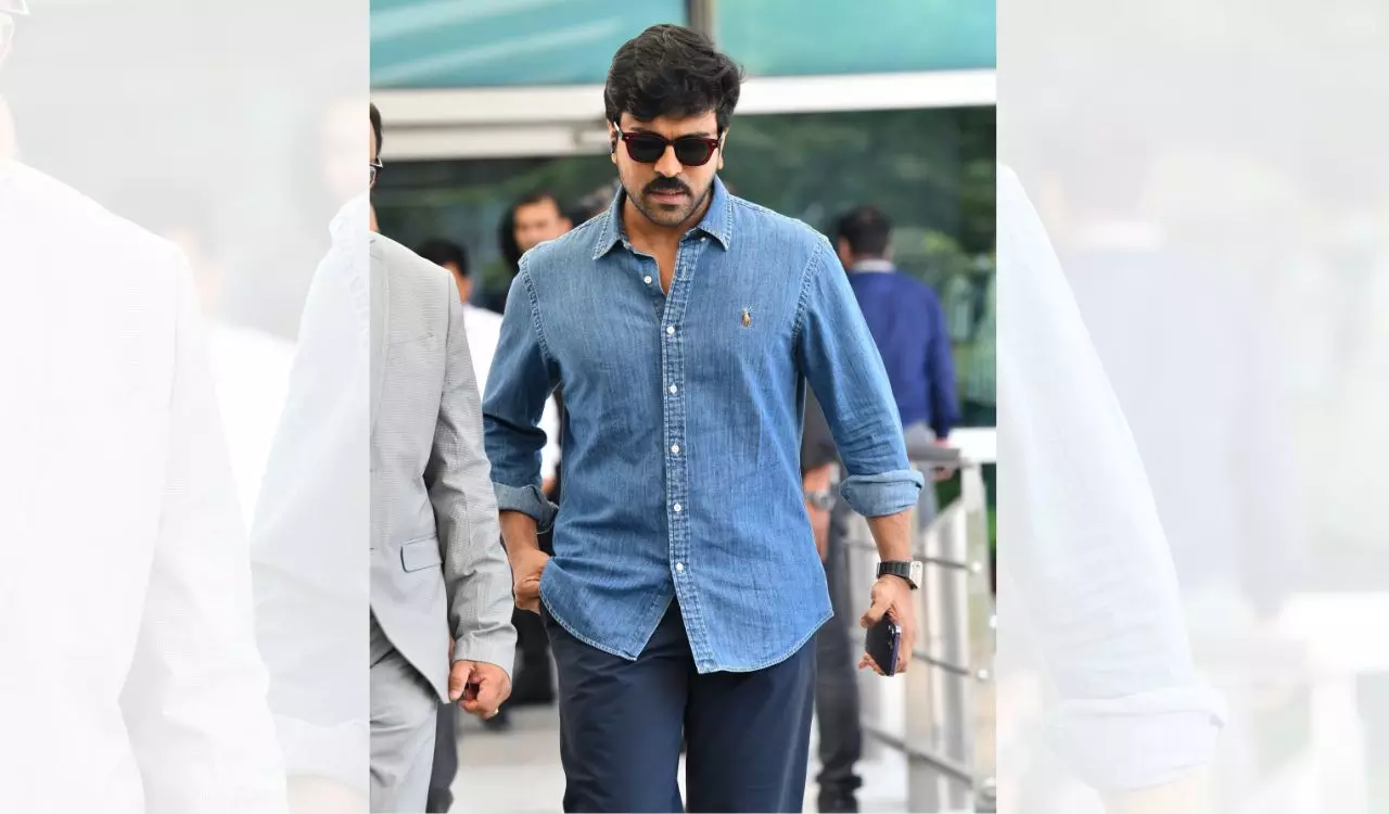 Ram Charan off to Rajahmundry for Game Changer Final Schedule