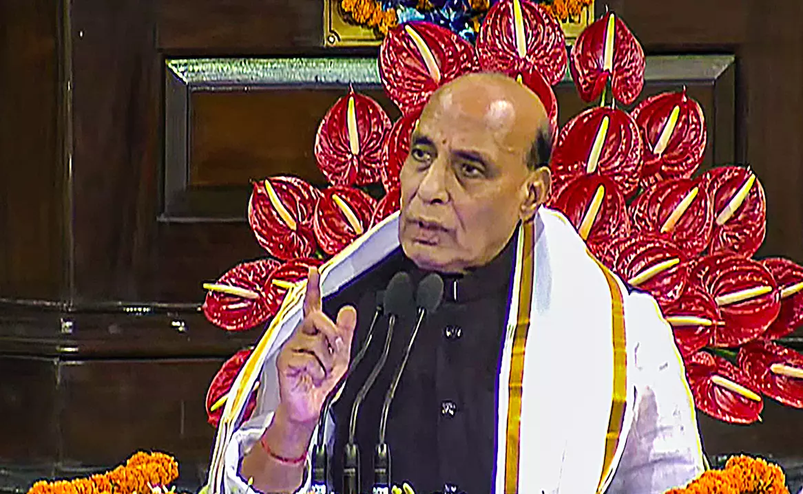 Rajnath Singh hails PM Modi, says NDA identified as family that upholds coalition dharma