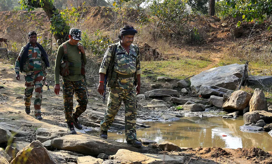 C’garh : 5 Maoists killed in encounter in Abujhmad under Bastar, 3 jawans injured