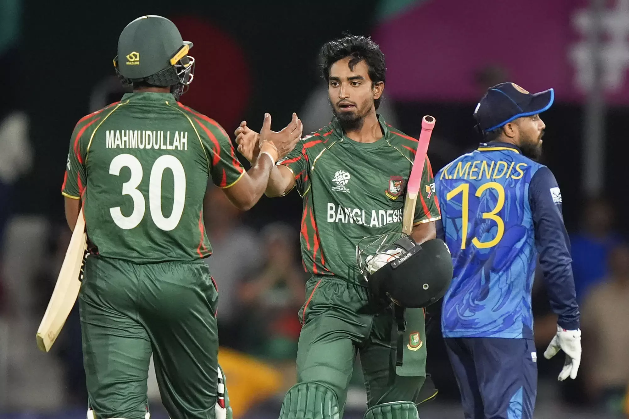 T20 World Cup: Bangladesh beat Sri Lanka by 2 wickets