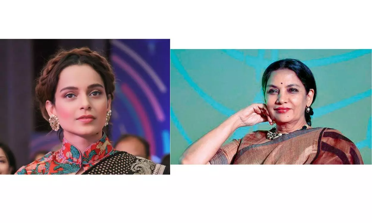 Cant Join Celebrating the Slap: Shabana Azmi on Kangana Incident