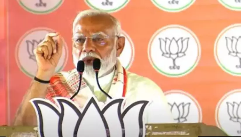 Congress run by tukde tukde gang and urban Naxals, it hates even Ganpati puja: PM Modi