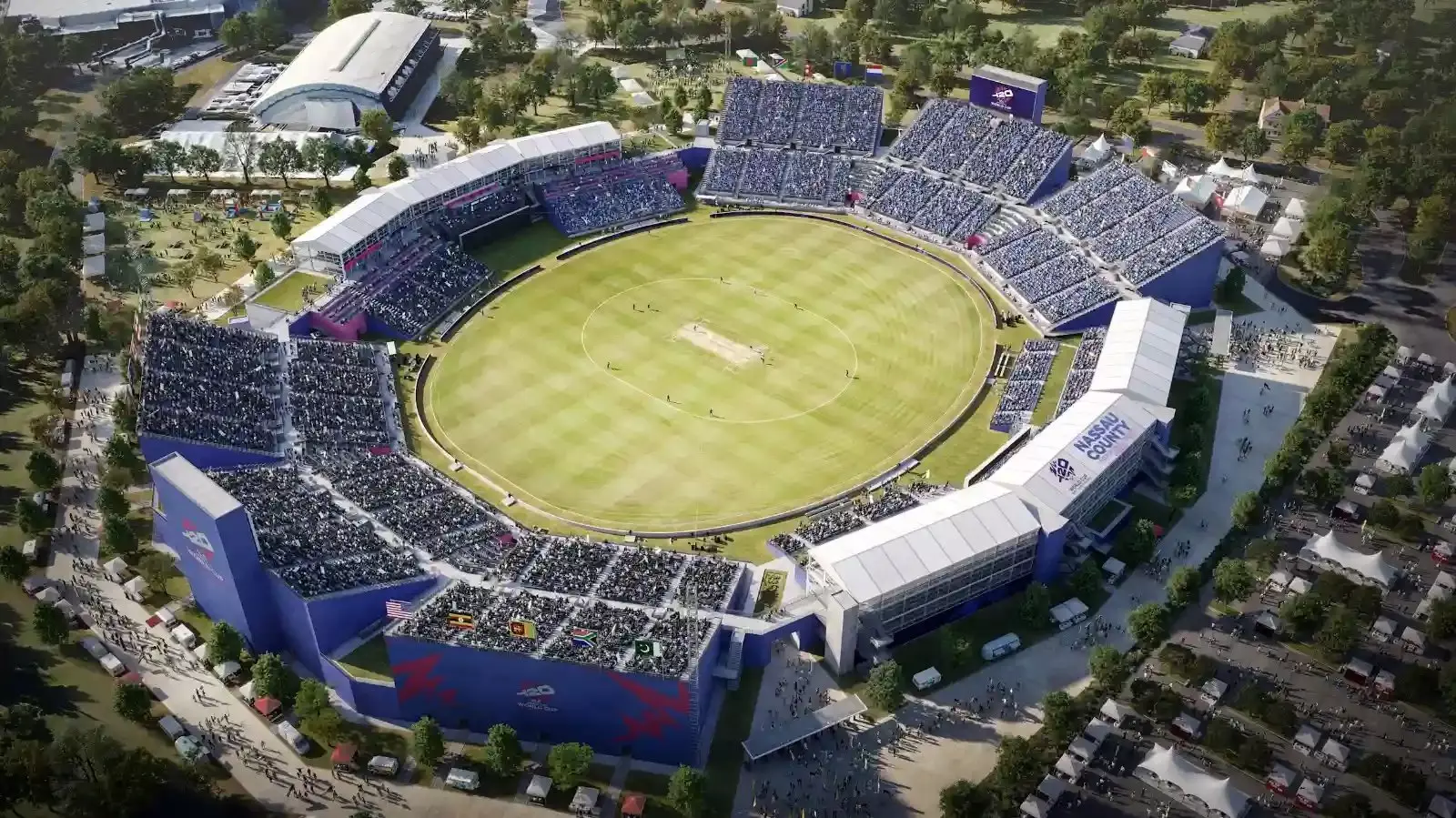 How New York Cricket Stadium was Built in Record Time for India-Pakistan Match