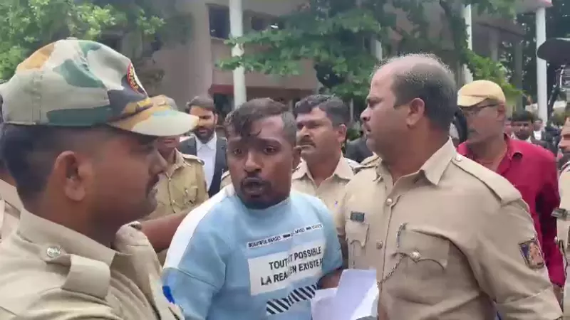 Jail Inmate Shouts Pro-Pakistan Slogans in Belagavi Court, Faces Backlash from Bystanders