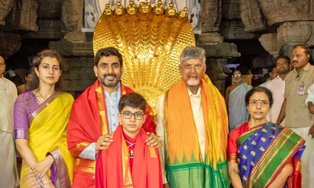 CM Naidu visits Tirumala a day after swearing-in, pledges reforms