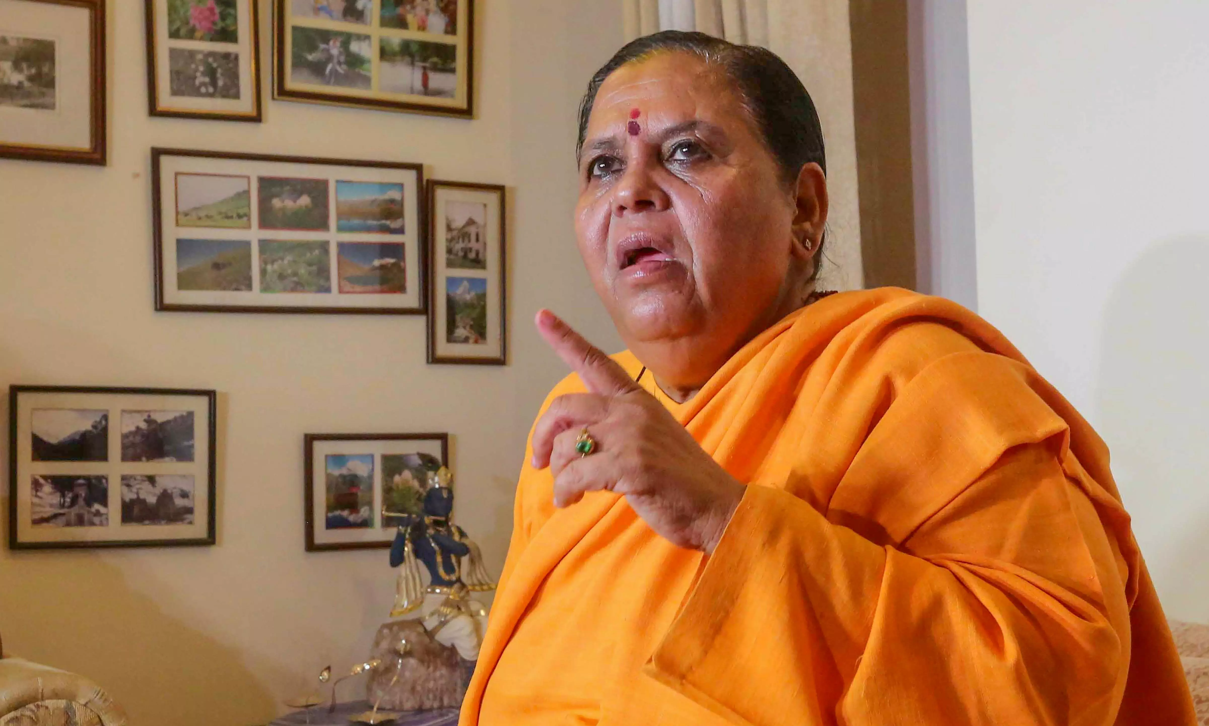 MP: Uma Bharti’s security officer gets threat calls from Pakistan, Dubai