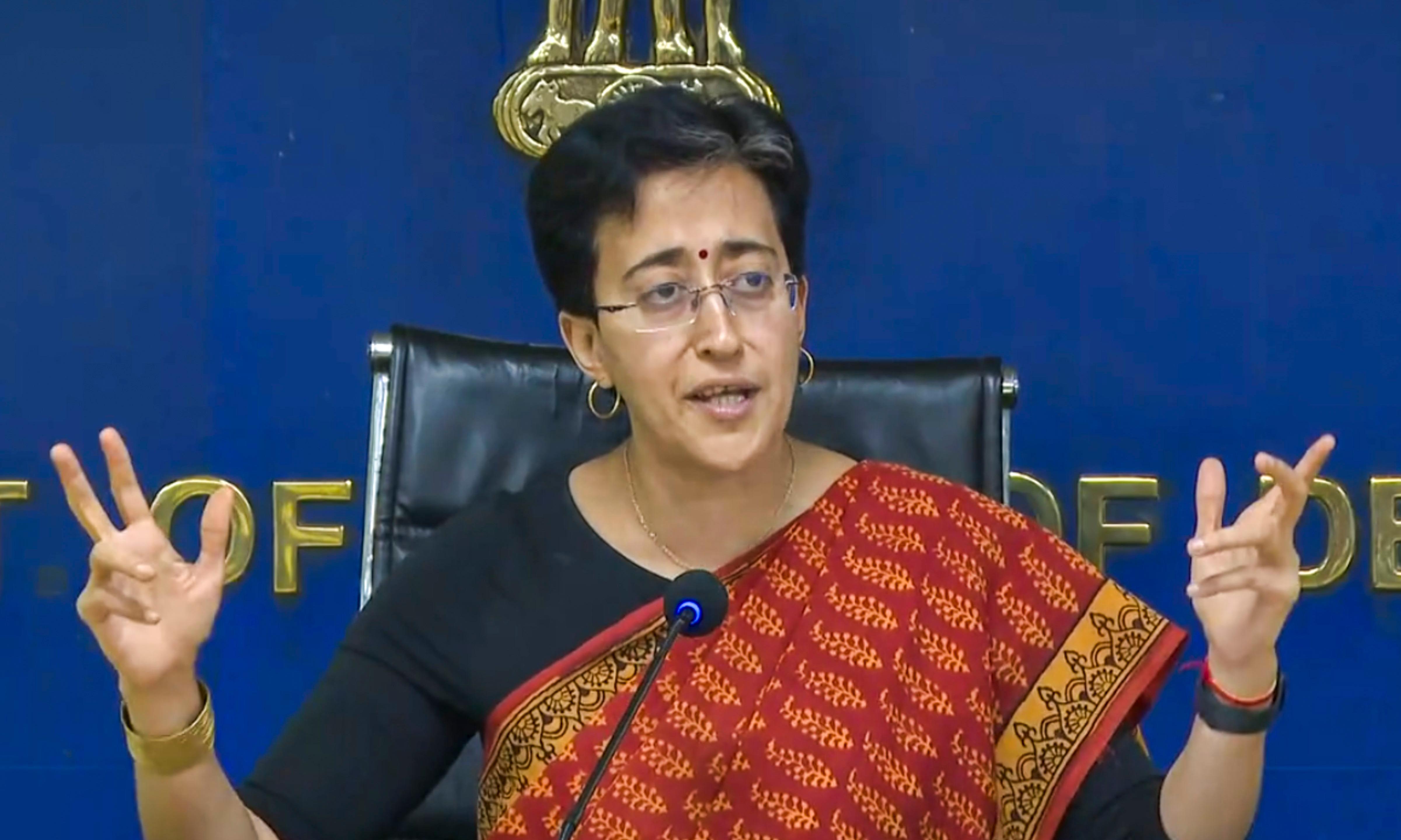 Merely Restraining Tanker Mafia Wont Solve the Water Crisis in Delhi: Water Minister Atishi