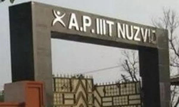 Assistant Professors Protest at Nuzvid IIIT