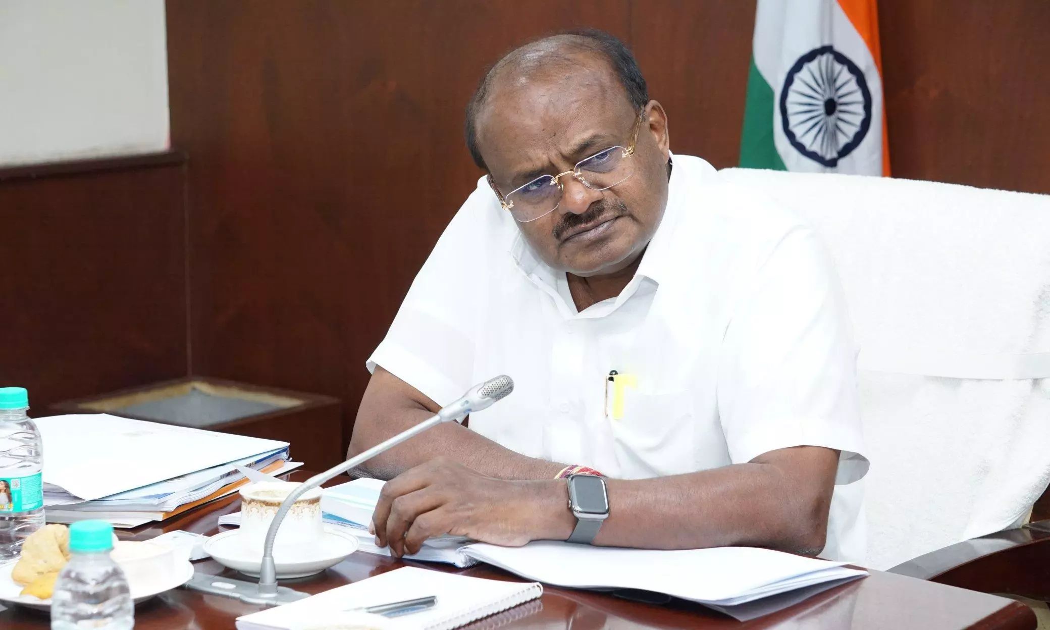 Kumaraswamy Alleges CM Aspirant Behind MUDA Plot Expose