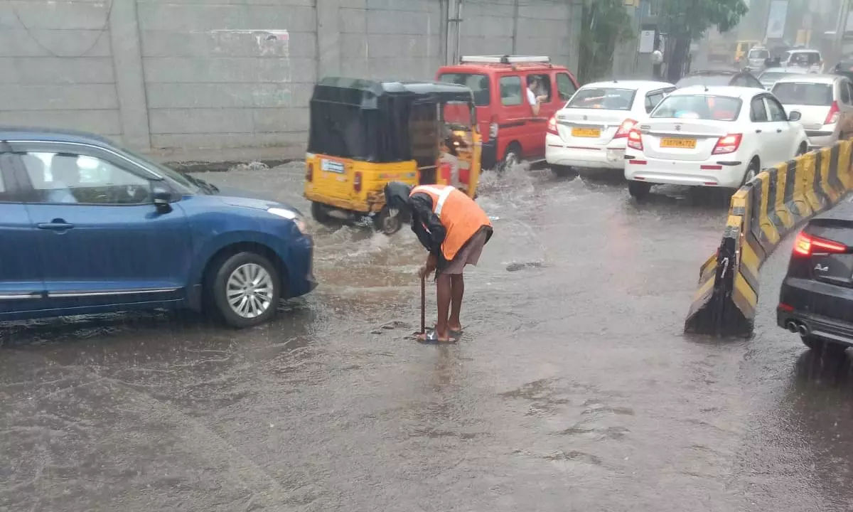 Hyderabad Plans 12 Rainwater-Holding Structures to Prevent Waterlogging, Traffic Woes