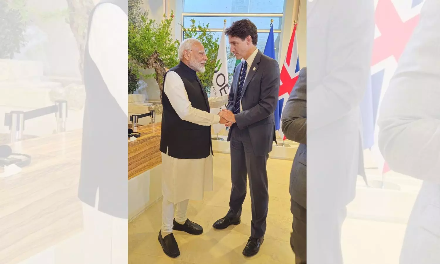 Committed to work together: Canadian PM Trudeau on meeting with PM Modi