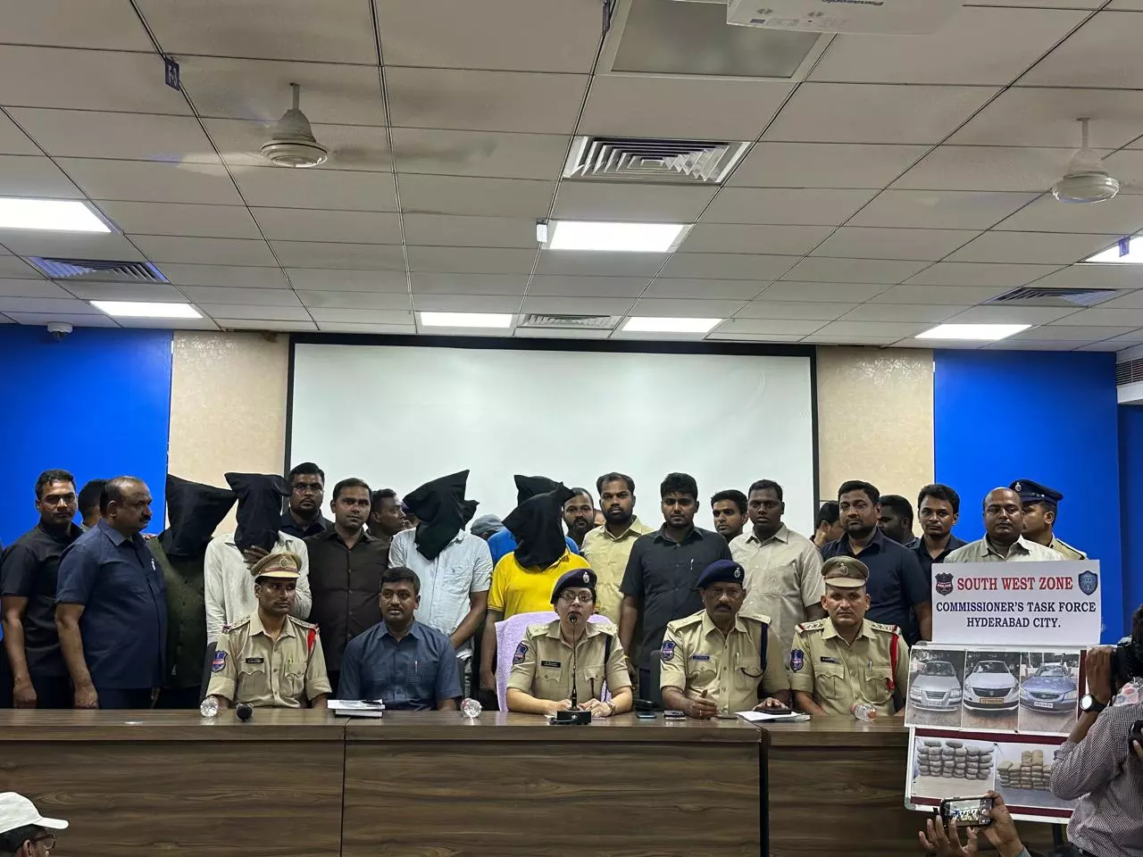 Hyderabad: 7 Members of 2 Inter-state Ganja Peddler Gangs Held