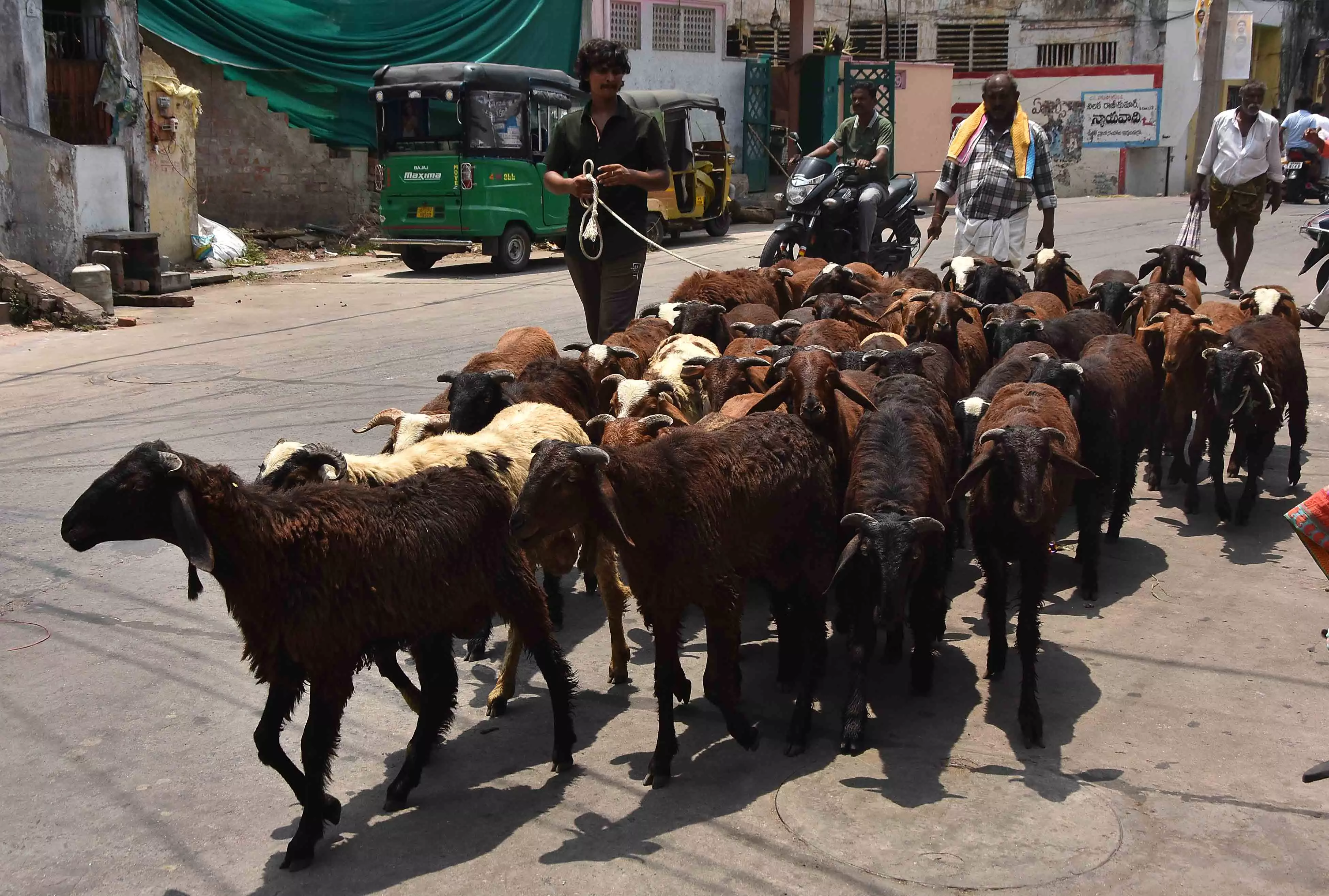 Security beefed up at Masjids across Andhra Pradesh for Bakrid