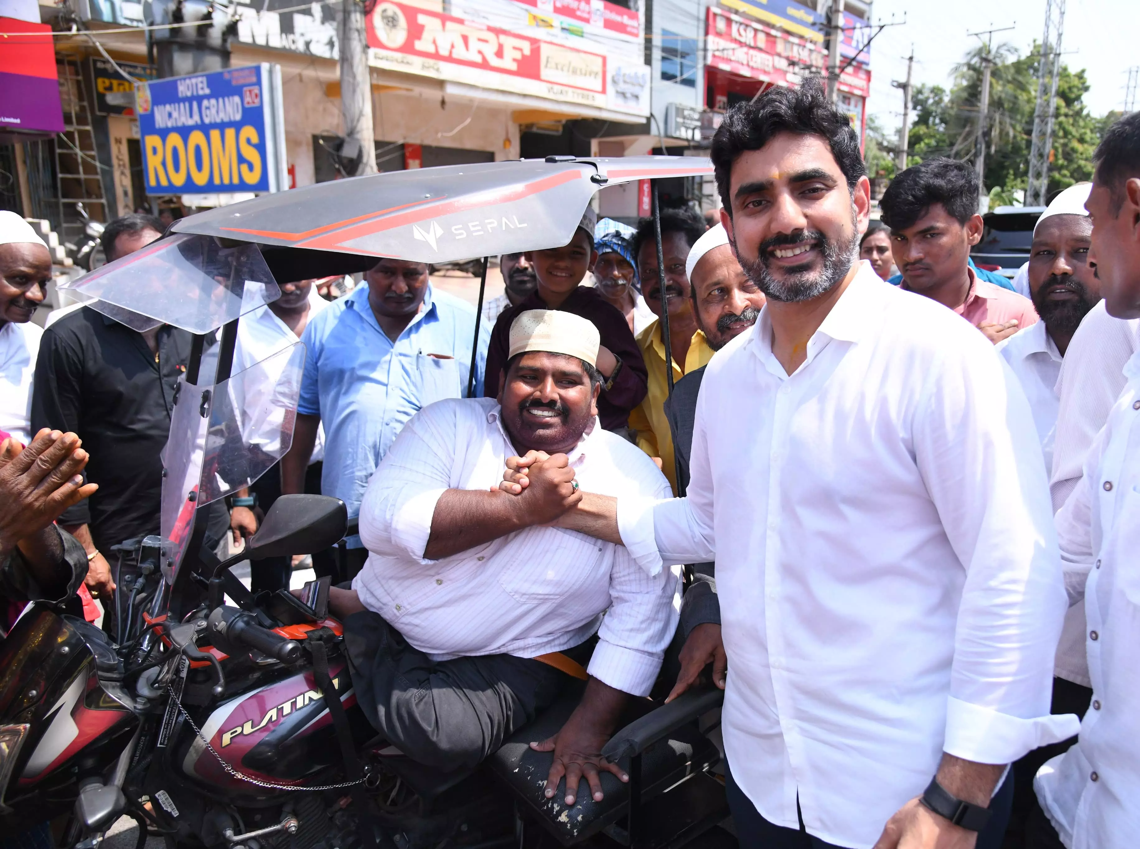 Lokesh cites plan to make AP ganja-free in 100 days