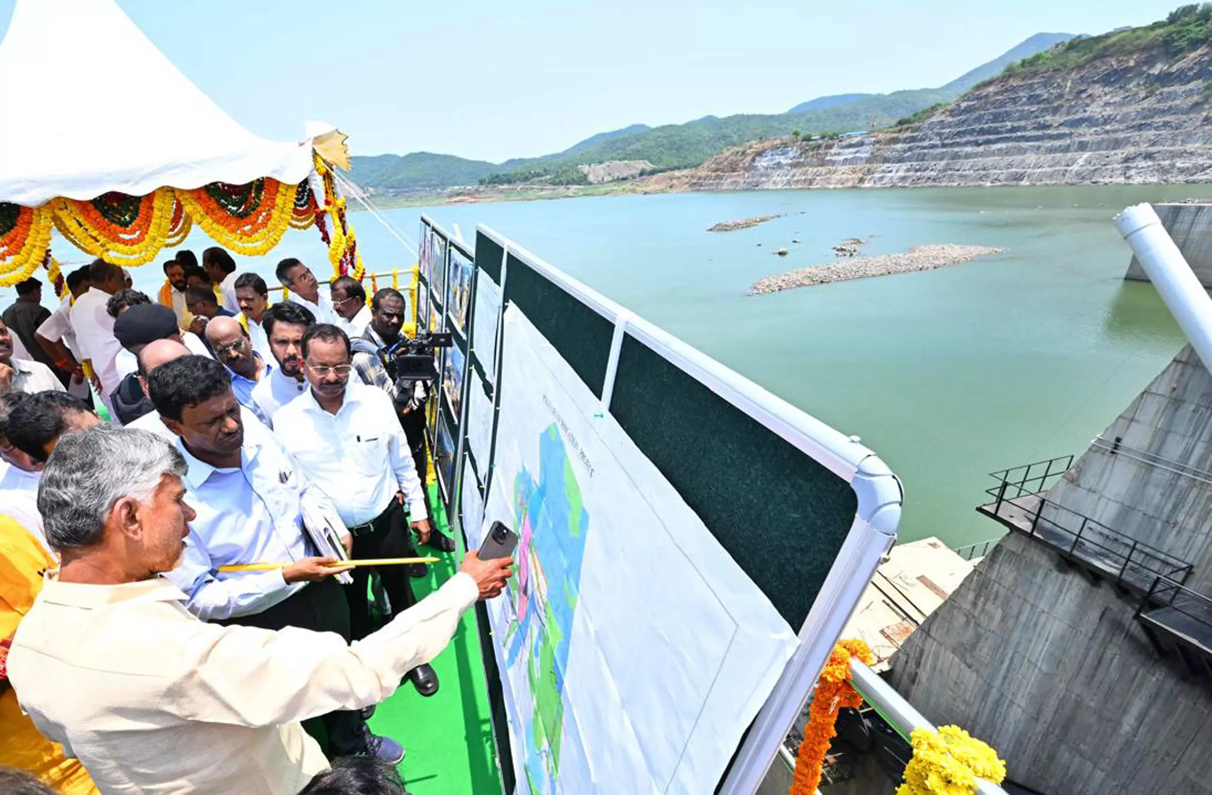 CM Naidu says it may take 4 years to compete Polavaram