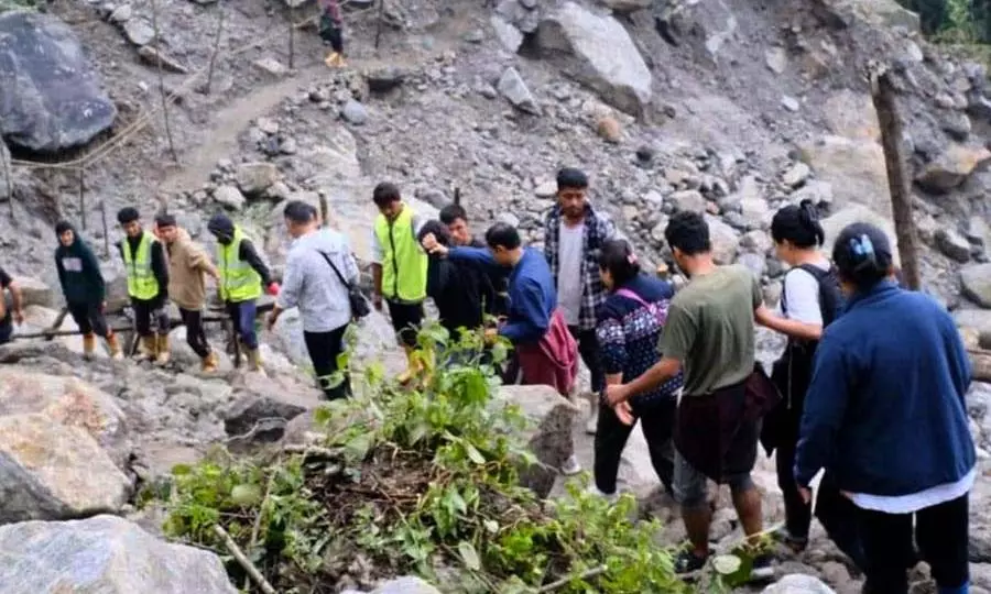 More Than 200 Stranded Tourists Evacuated From Sikkims Lachung