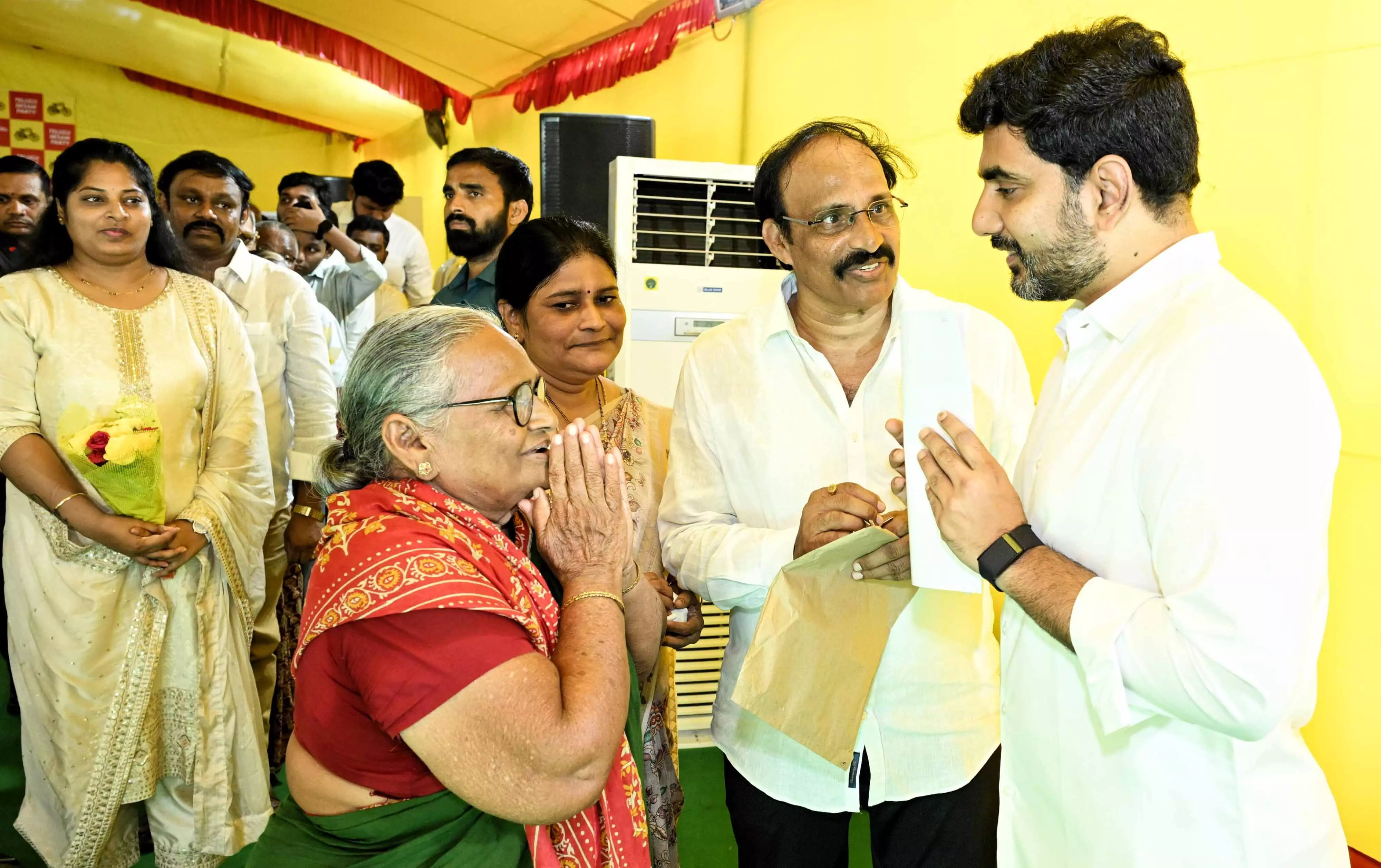 Lokesh’s Praja Durbar receives resounding response