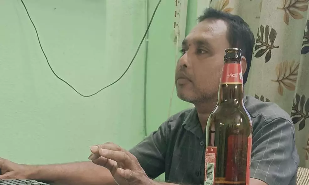 Telangana transport dept employee terminated for consuming alcohol in office