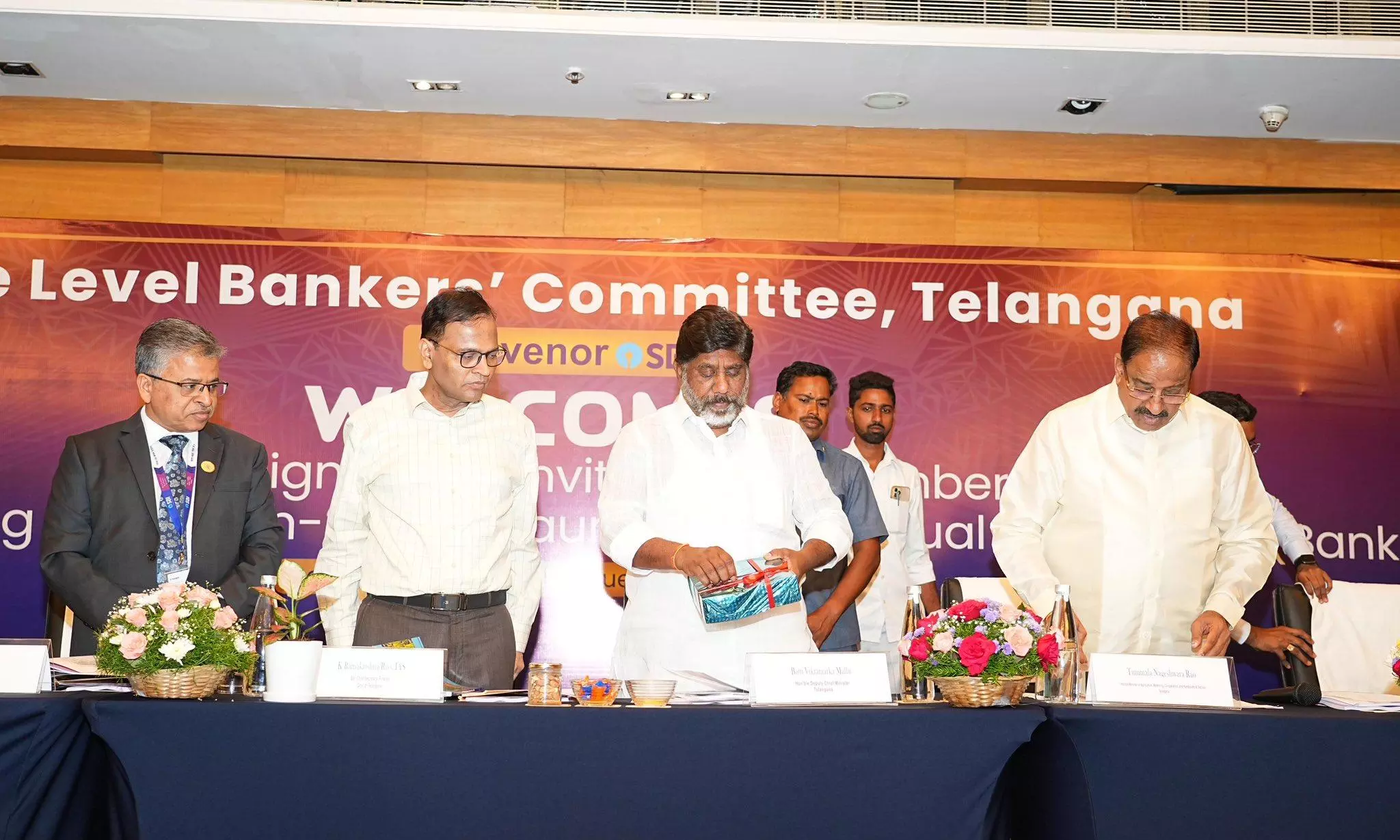 Bhatti, Tummala Urge Bankers to Be Partners in State’s Progress