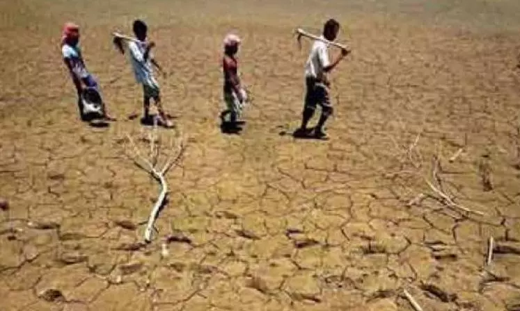 Central Team Inspects Drought During Rabi