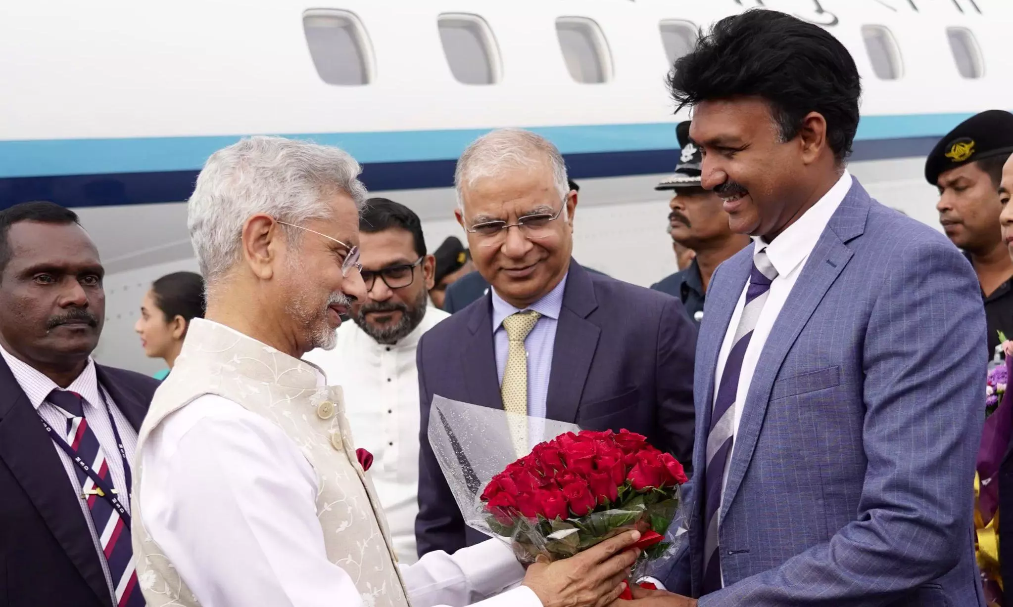 EAM Jaishankar arrives in Sri Lanka to hold talks with countrys leadership