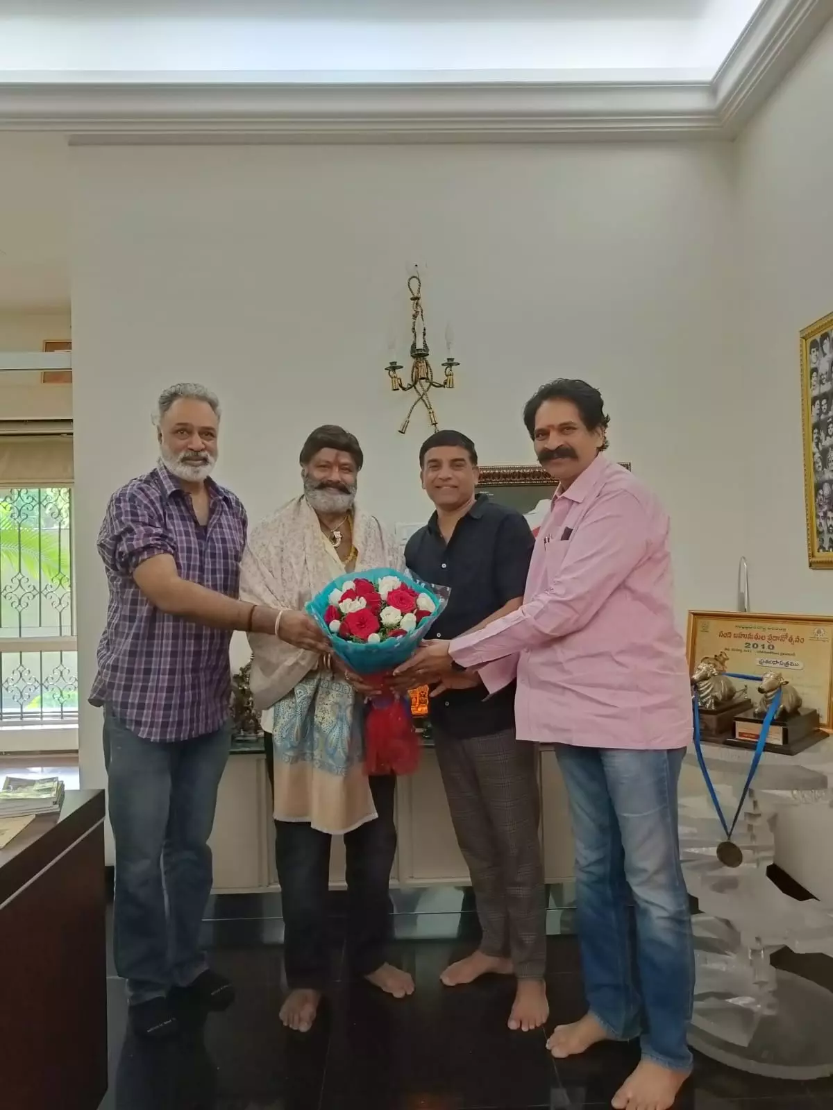 Trade bodies felicitate Balakrishna, seek appointment with AP CM