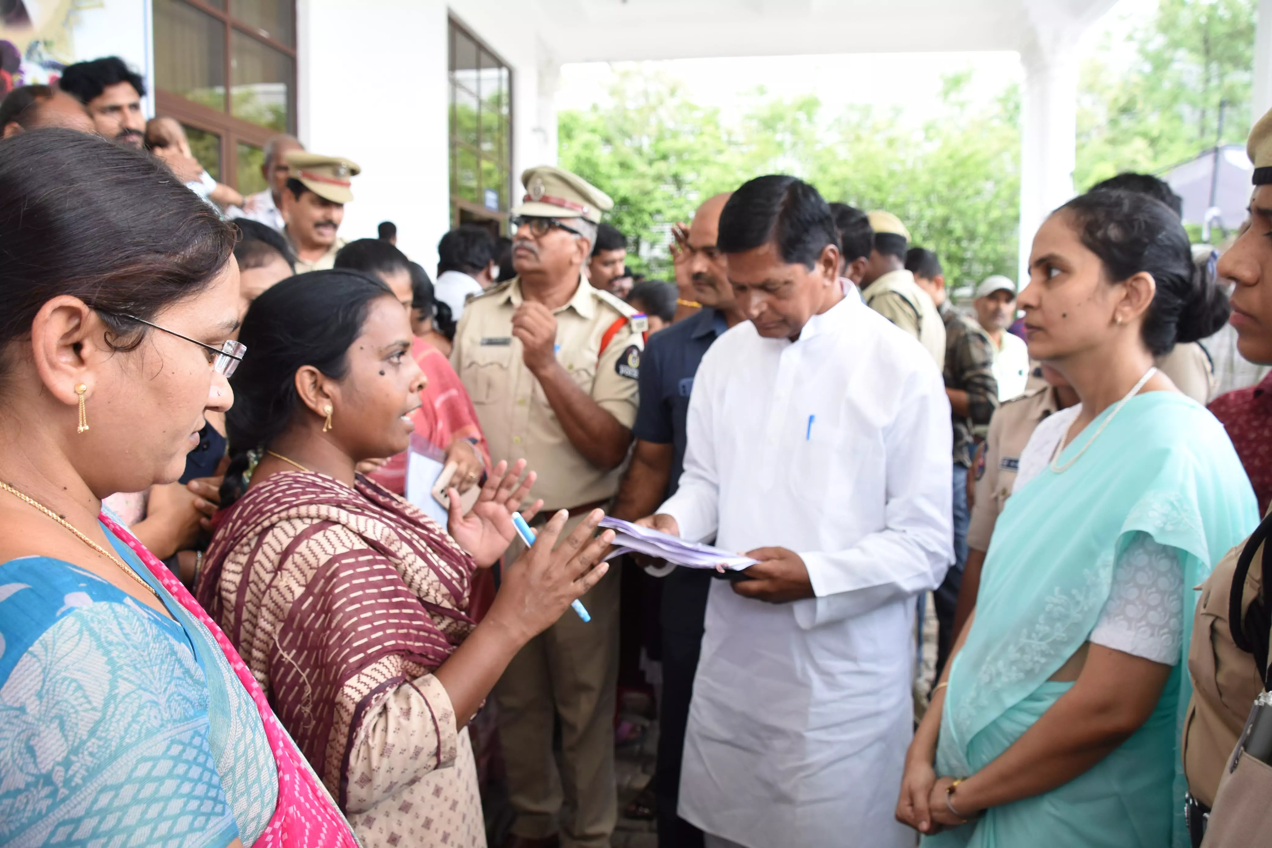 575 applications received during Praja Vani conducted in Hyderabad