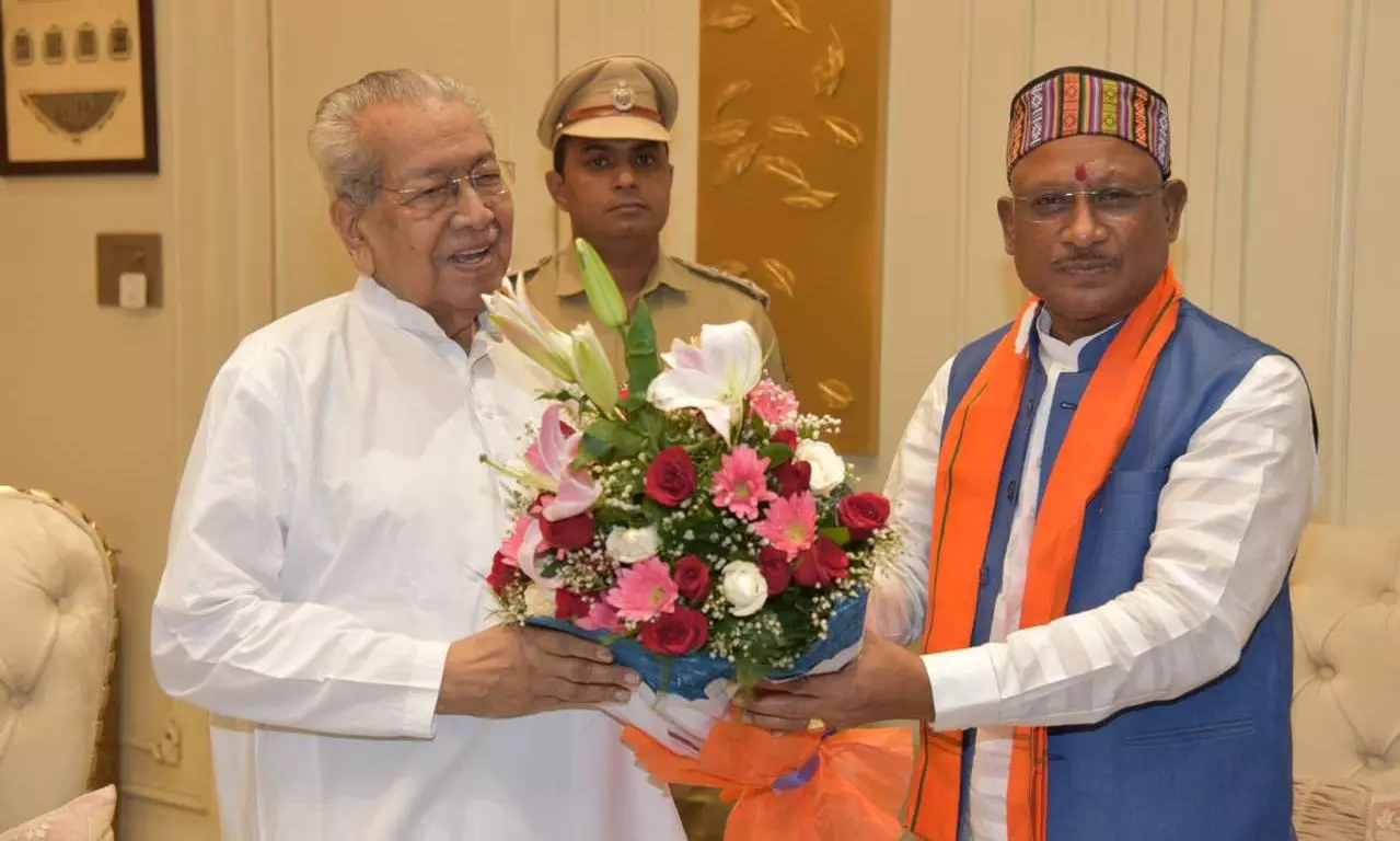 Chhattisgarh : Sai Meets Governor, Sparks Speculation About Cabinet Expansion