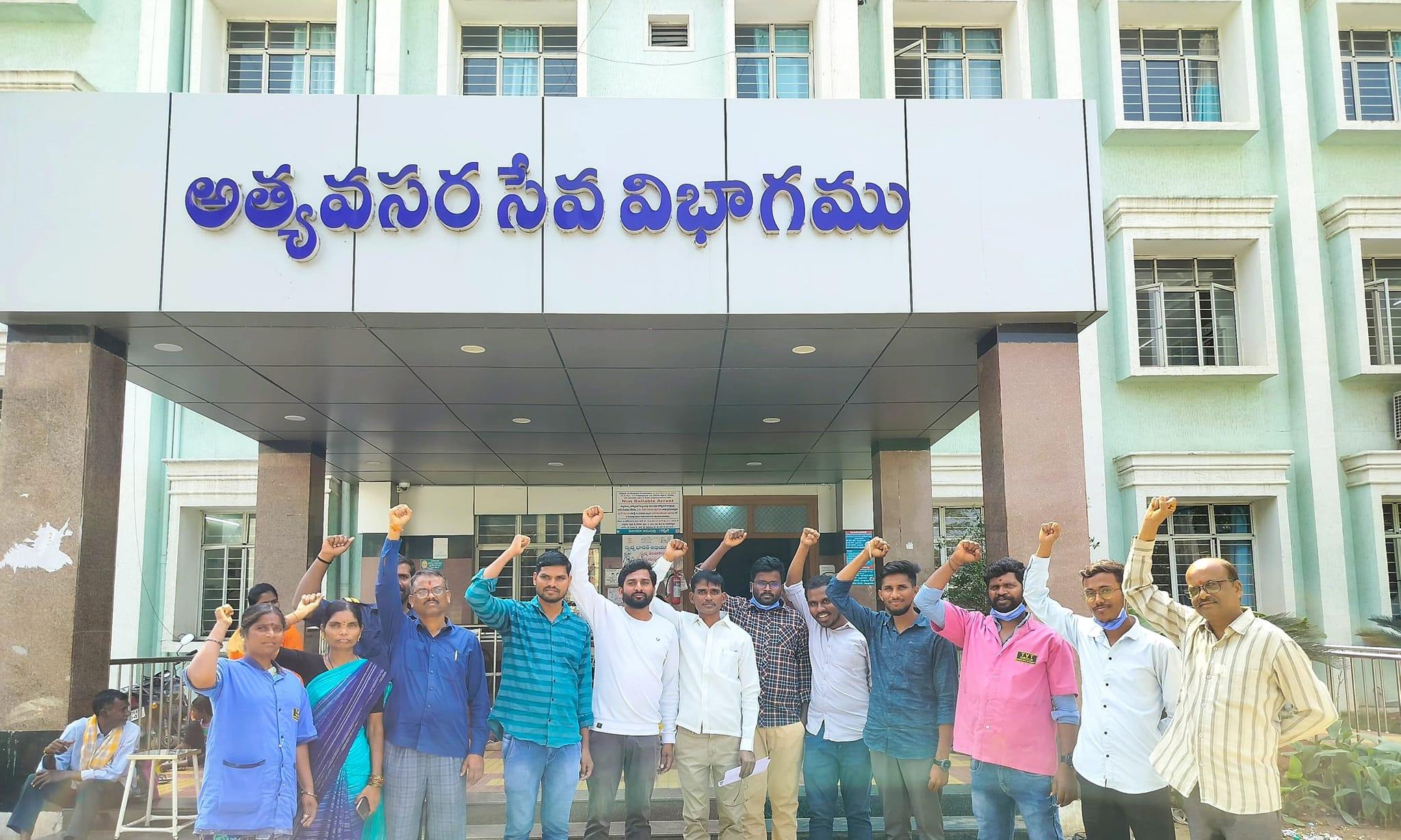 Telangana Union Demands Proper Salaries to Medical Workers, Threatens Stir