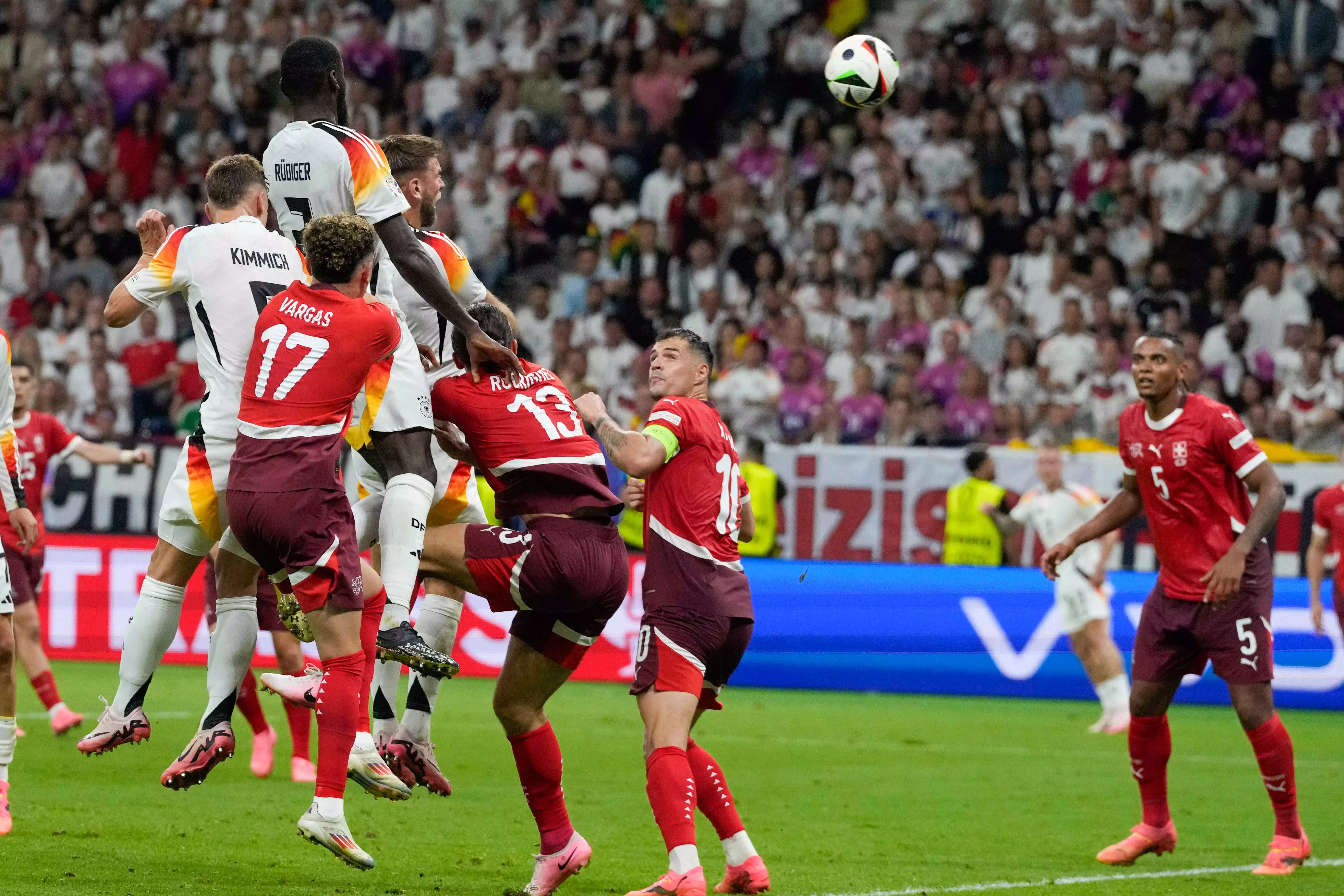 Euro 2024: Germany gets late goal to draw 1-1 with Switzerland; finish top of group