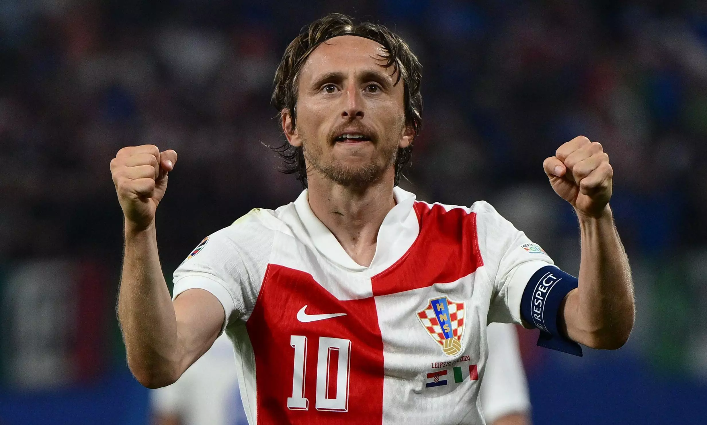 Croatias Luka Modric becomes oldest goal-scorer ever at Euros
