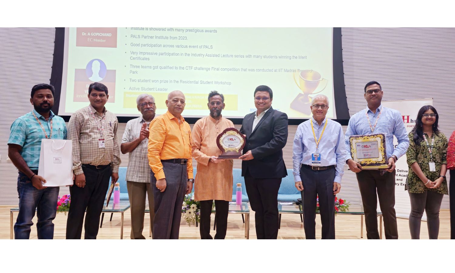 KLH Hyderabad Campus Shines with Outstanding Performance Award