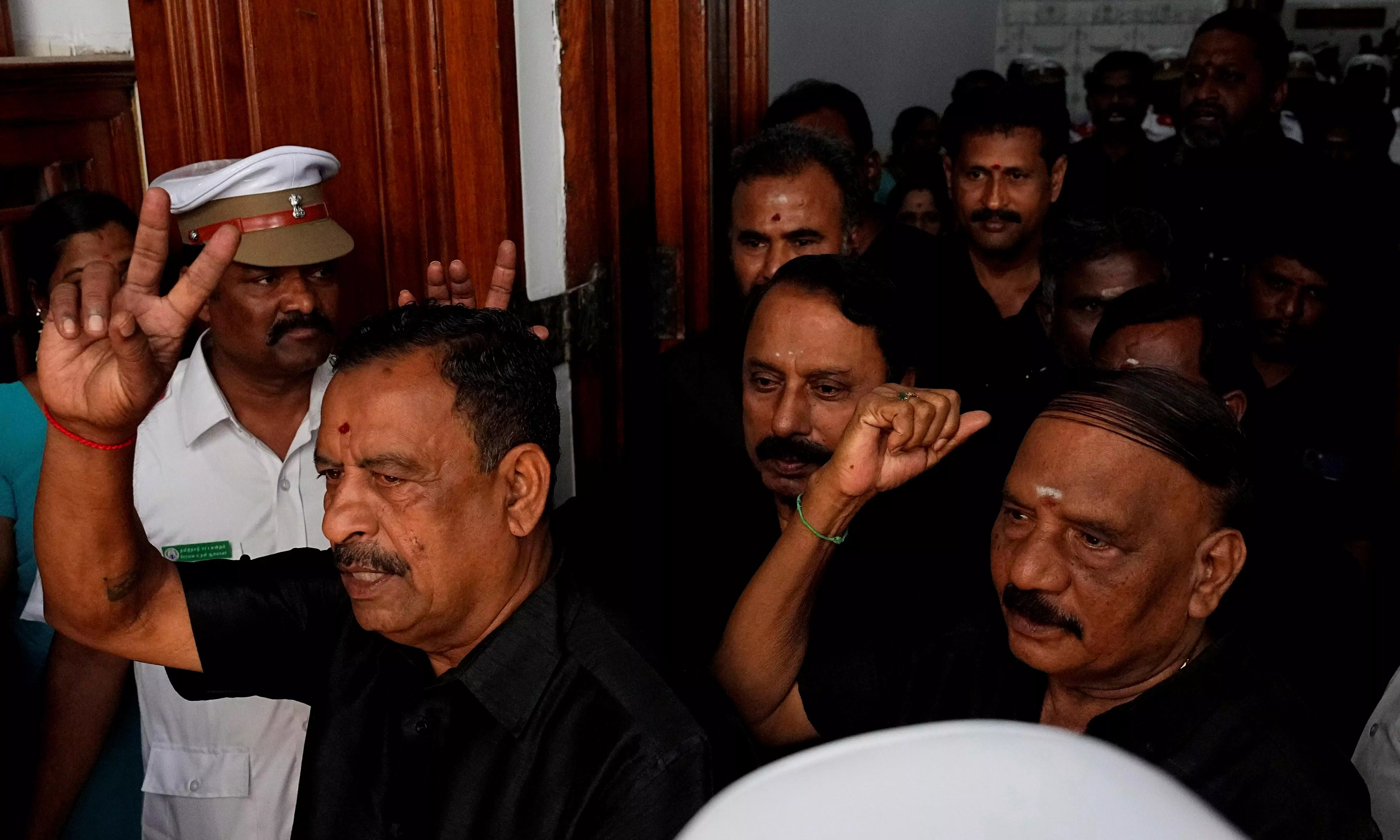 Tamil Nadu: AIADMK MLAs suspended from Assembly for a day following ruckus over hooch tragedy