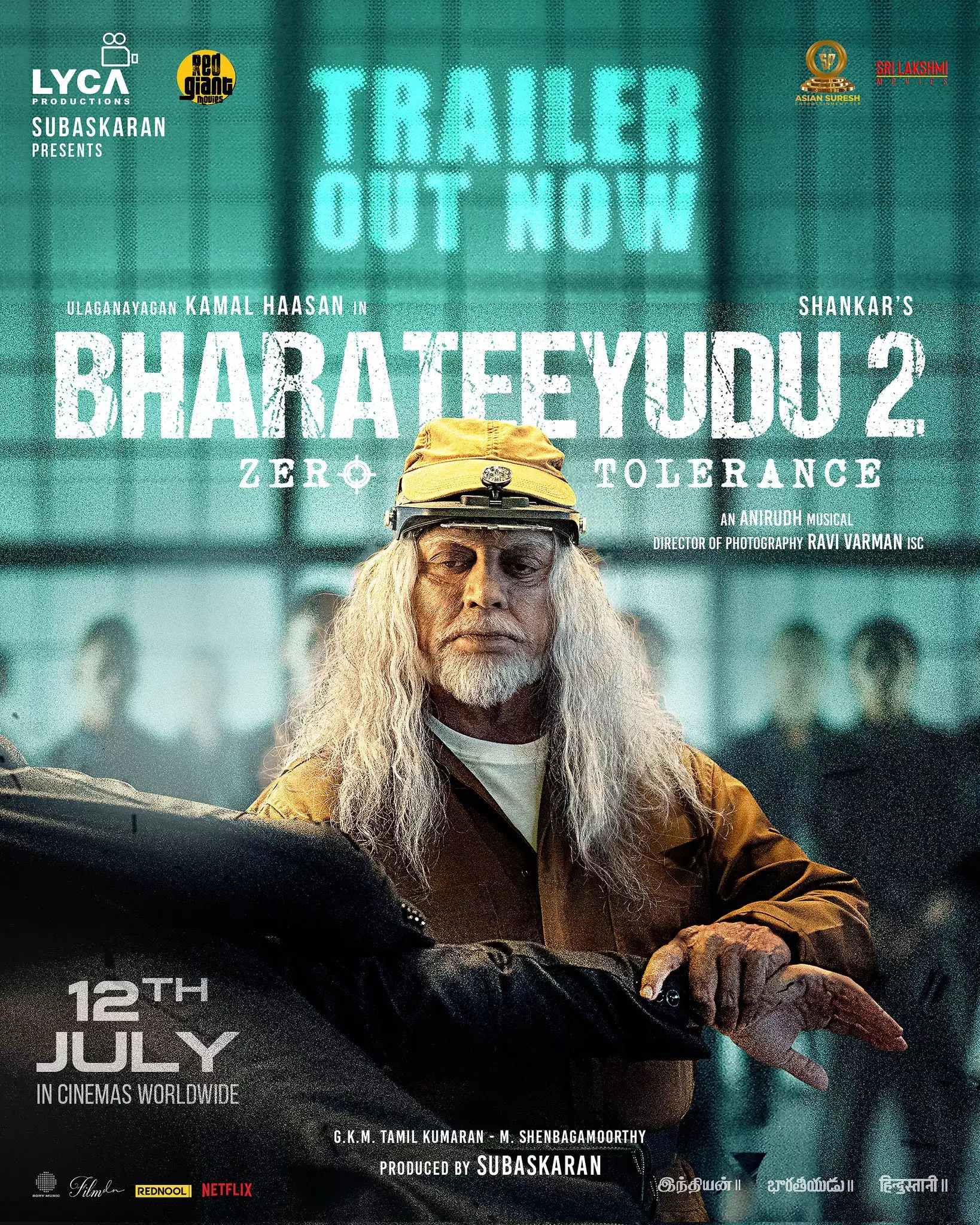 Kamal Haasan Proves his Power as Senapathy in Bharateeyudu 2 trailer