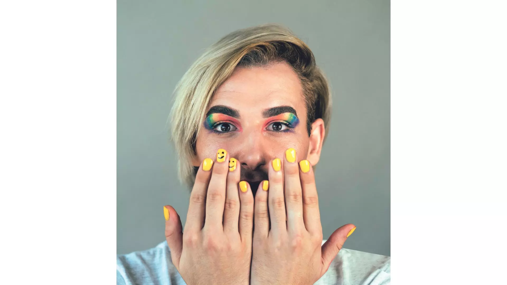 Own your pride makeup look