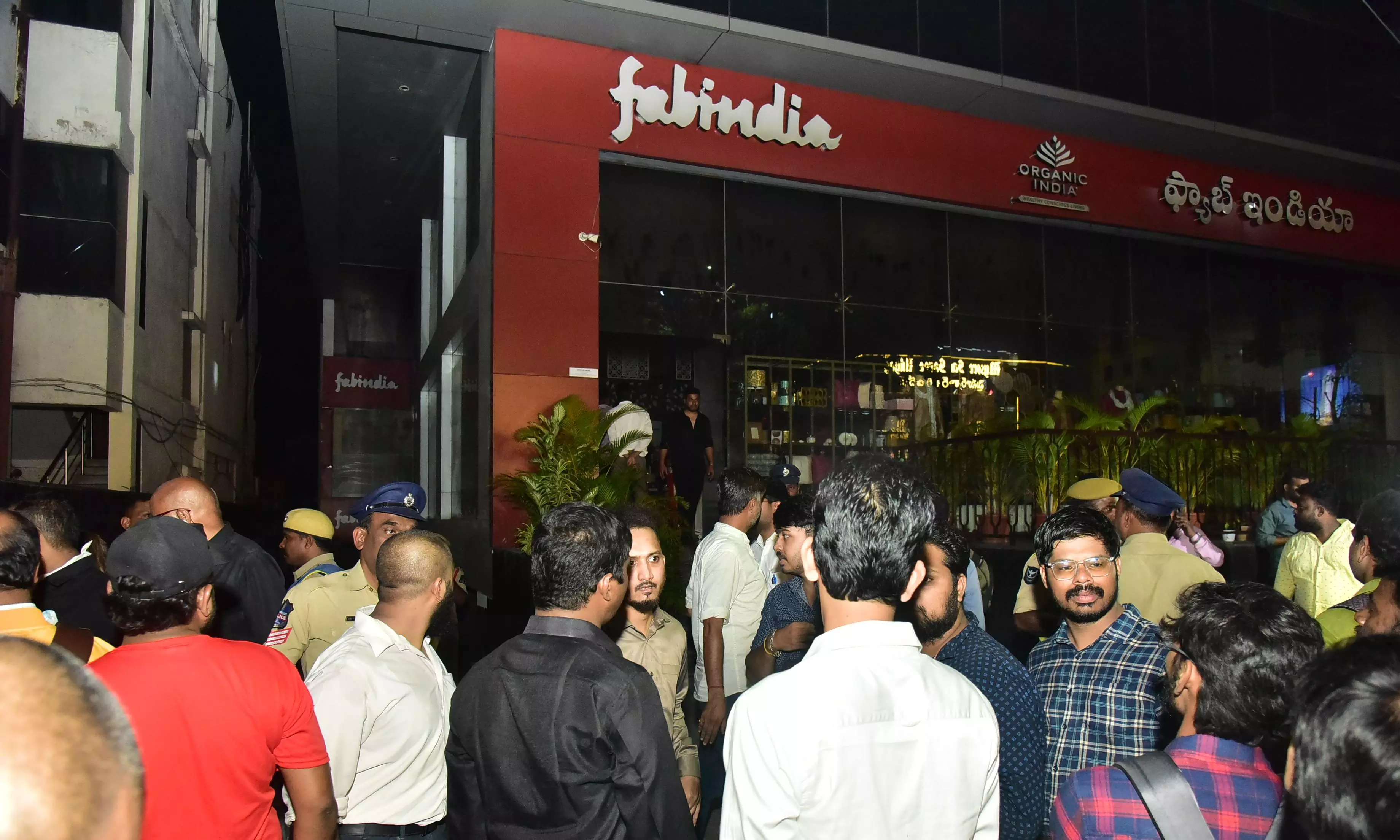 Hyderabad: Fire Breaks Out at FABIndia Store