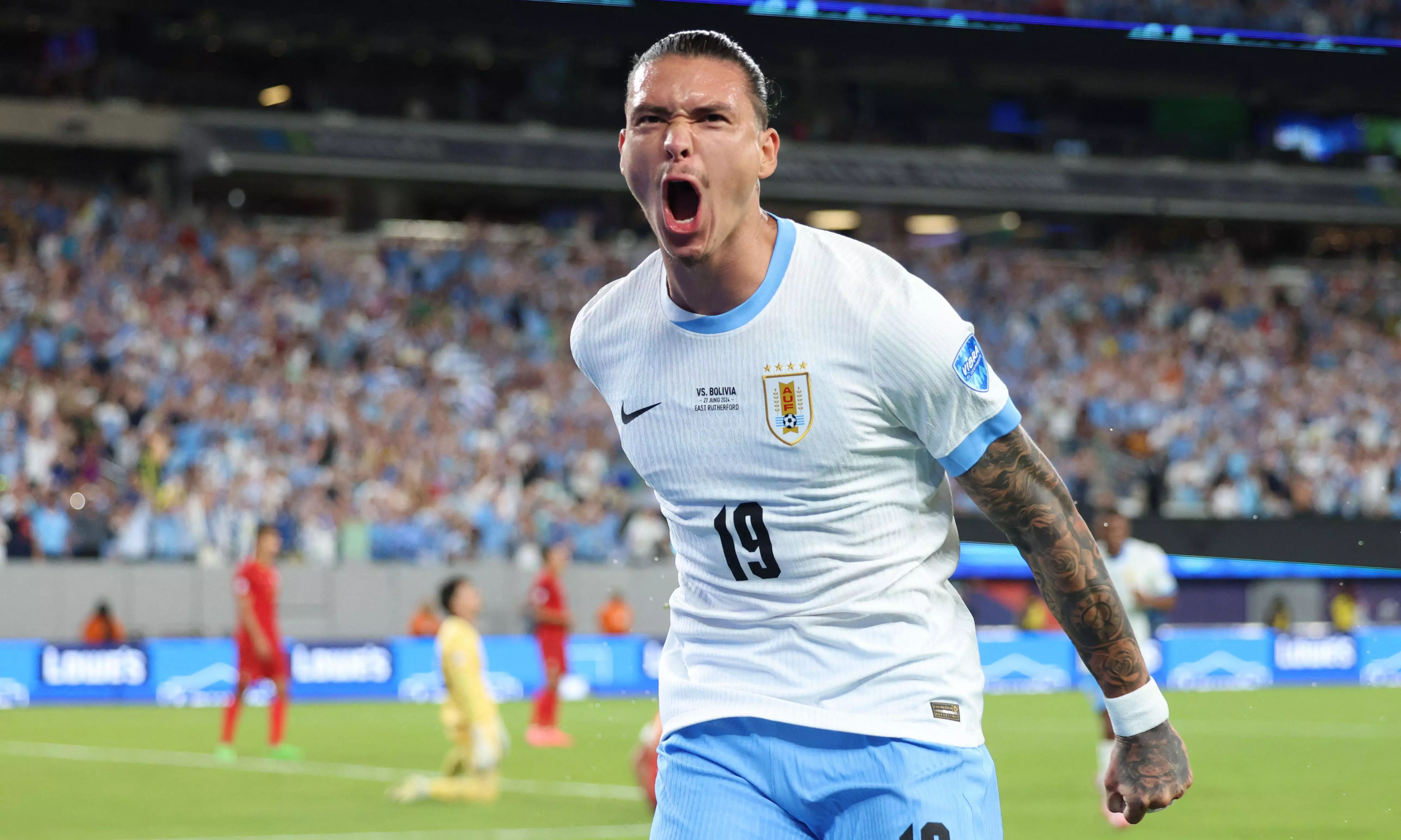 Copa America 2024: Uruguay routs Bolivia 5-0 as Núñez scores in 7th straight game
