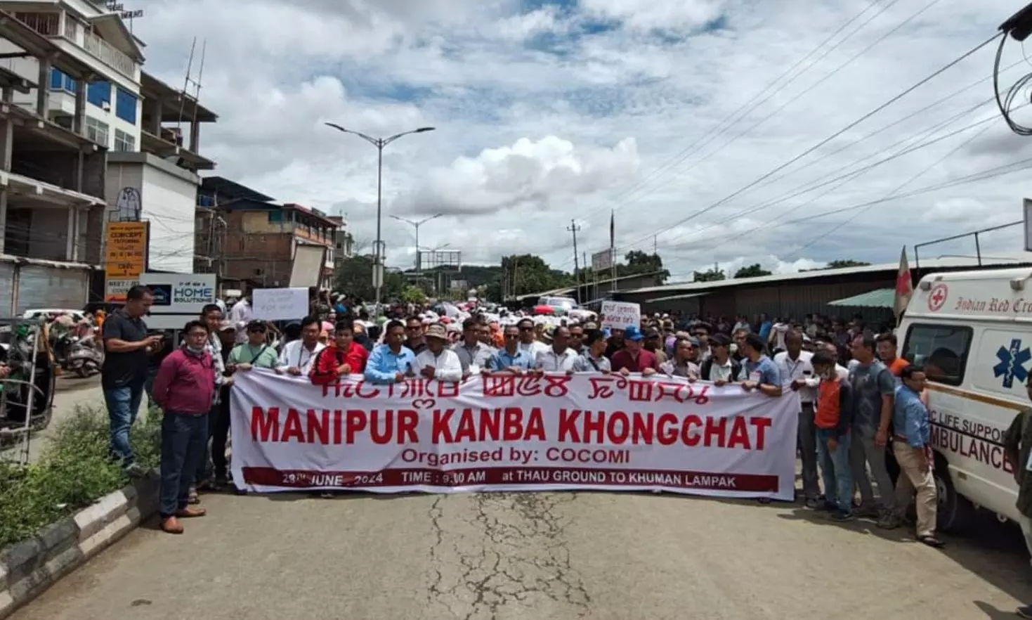 COCOMI holds mass rally to protect Manipur’s integrity, demand NRC