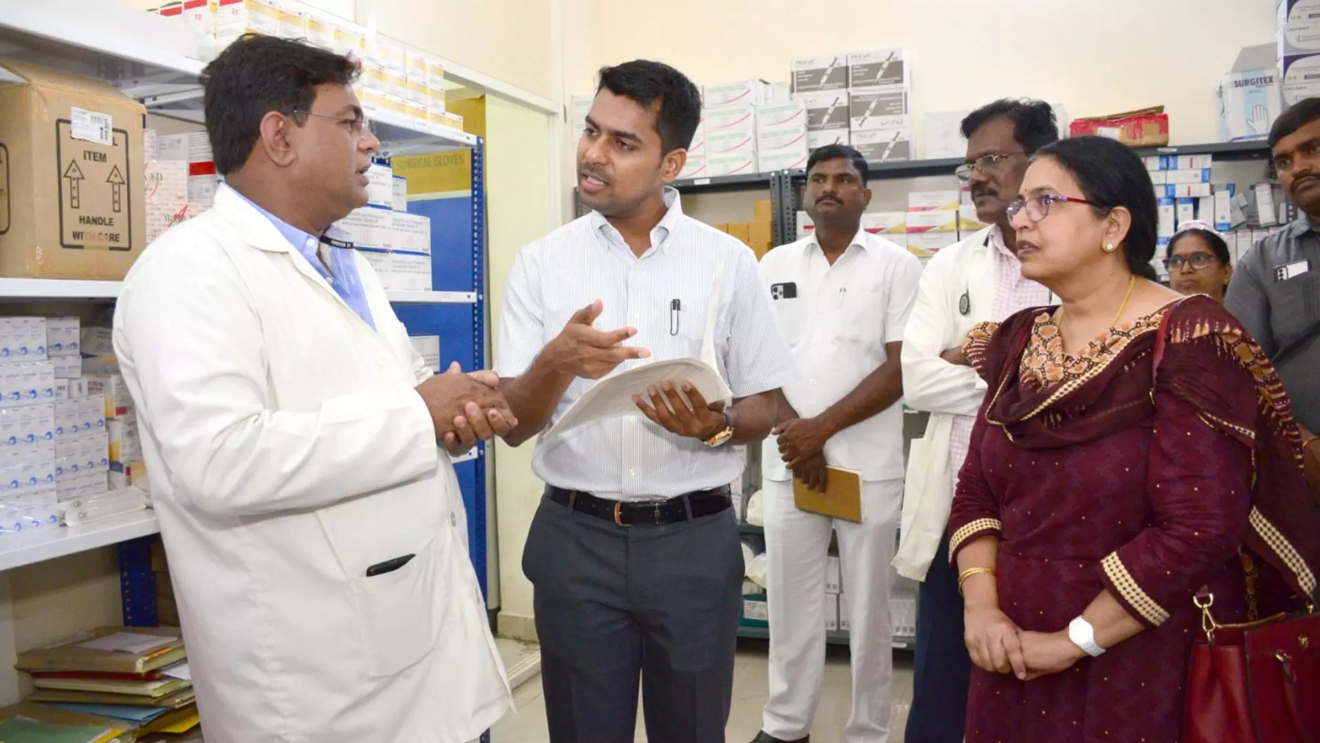 Hyderabad District Collector Urges Speedy Completion of Medical Projects