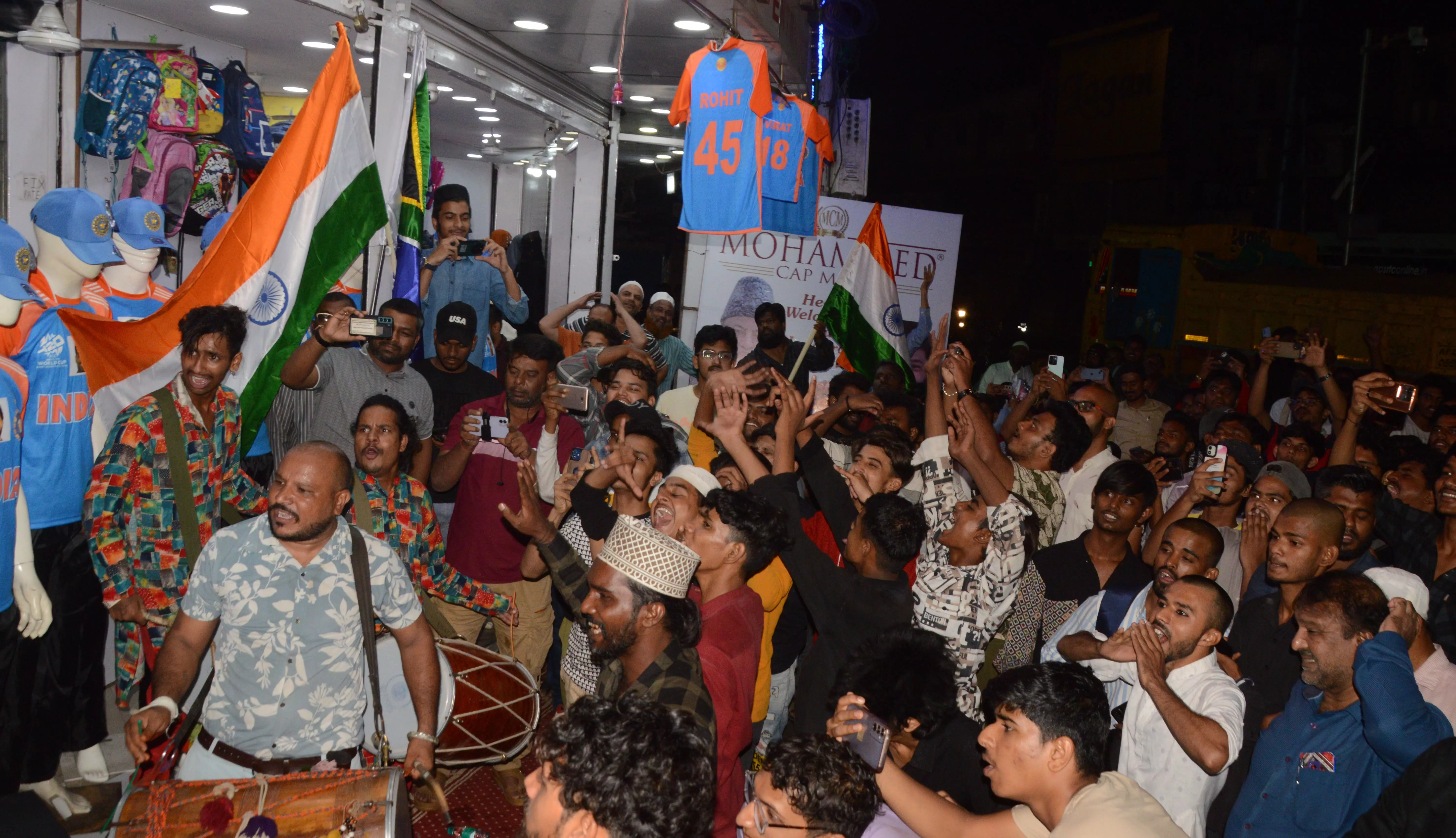 Hyderabad Erupts in Joy as India Triumphs Over SA  in T20 WC