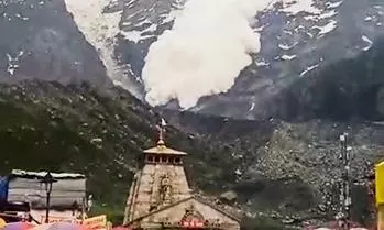 Massive Avalanche Hits Gandhi Sarovar Near Kedarnath Dham; No Casualty