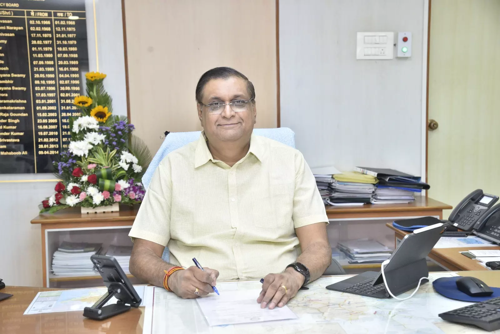 Bandopadhyaya takes charge as South Central Railways principal chief signal and telecom engineer