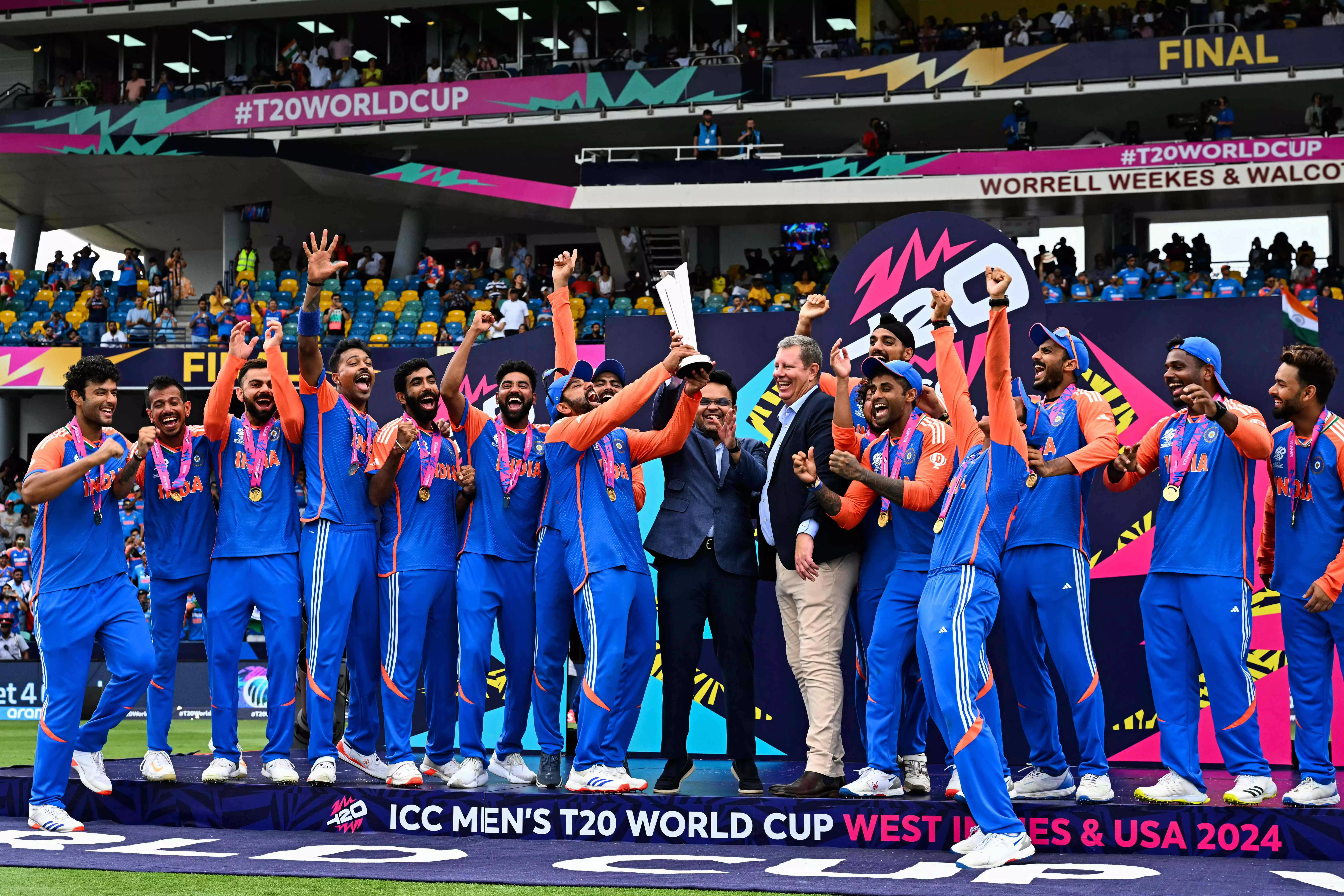 T20 World Cup-winning Indian cricket teams departure from Barbados delayed