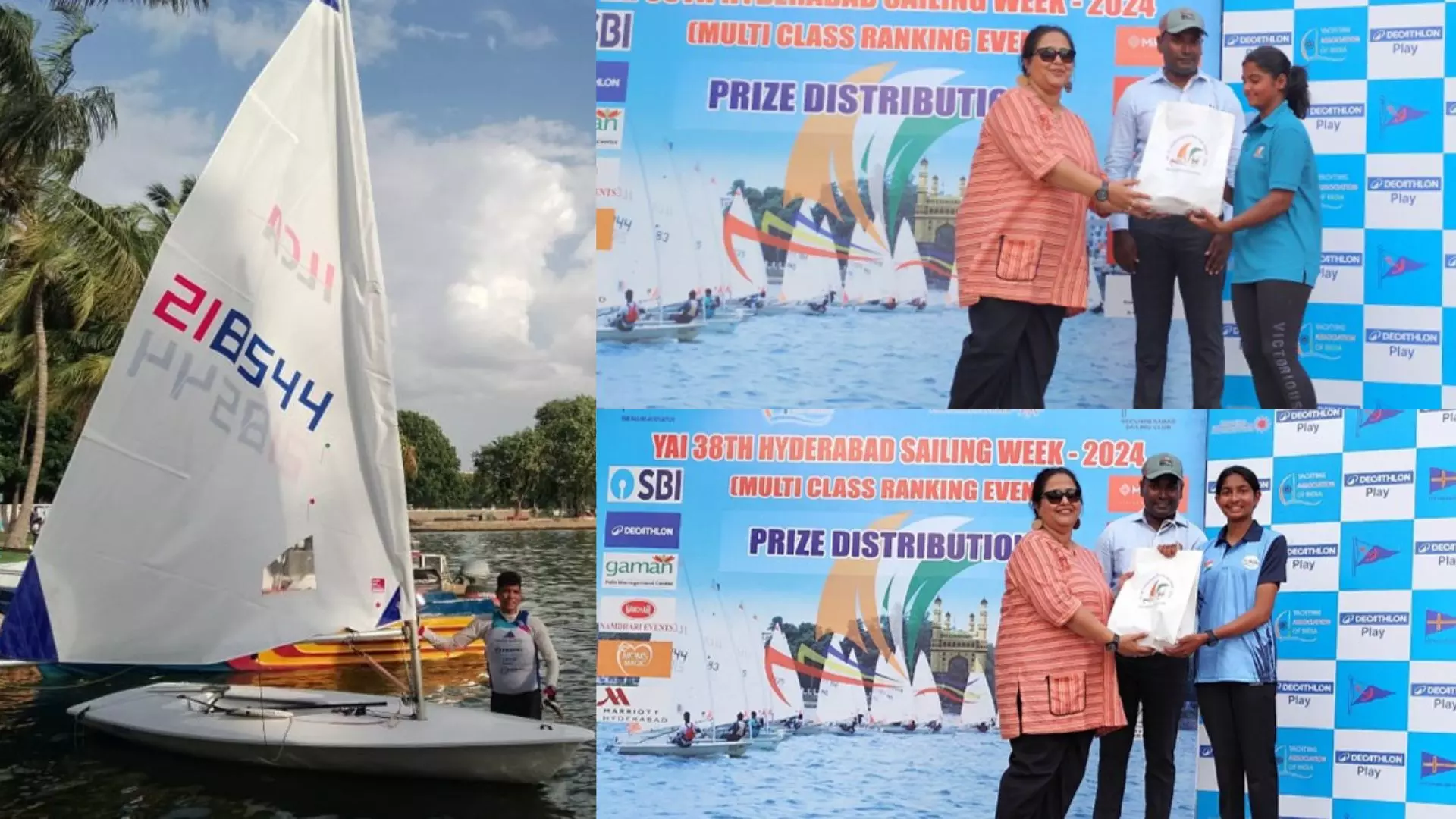 Hyderabad Sailing Week Thrills Amid Gusty Winds