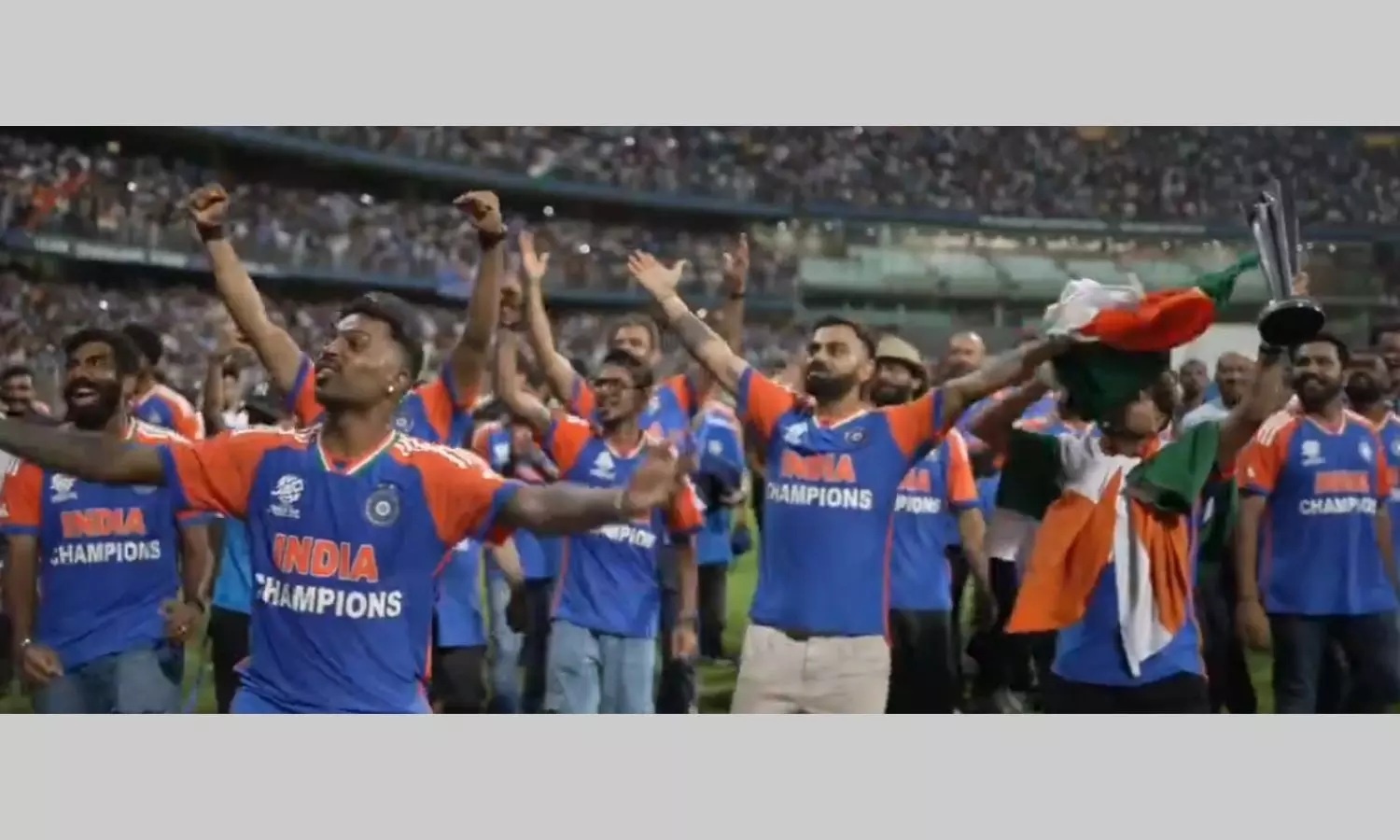 AR Rahman shares video of Team India singing his Vande Mataram rendition at victory parade