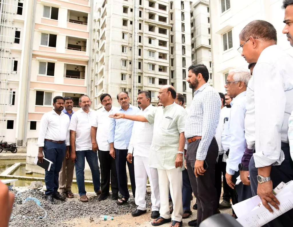 Residential Flats in Amaravati for MLAs and MLCs in Nine Months